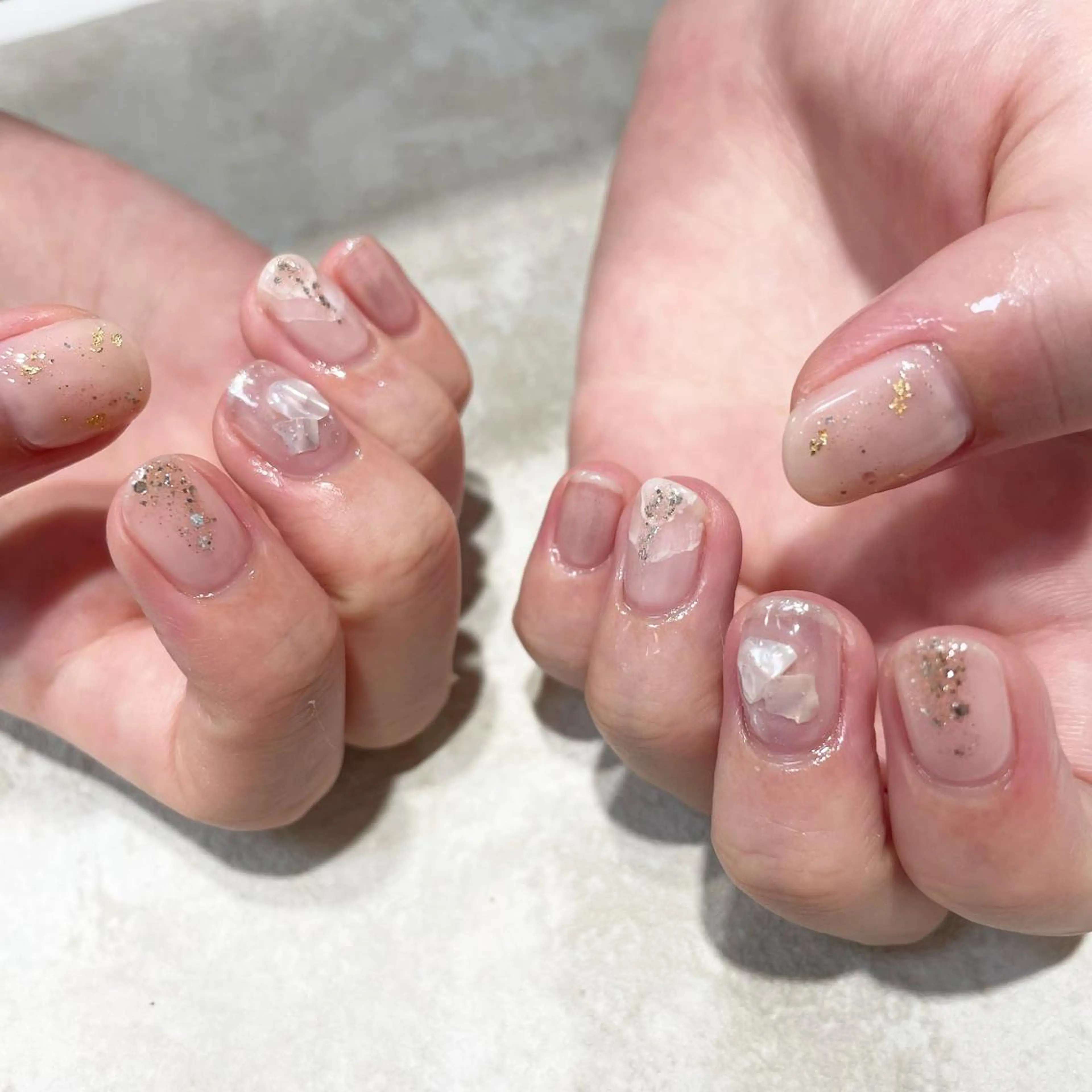 ネイル ニュアンスネイル rina eye&nailのマツエク・マツパデザイン