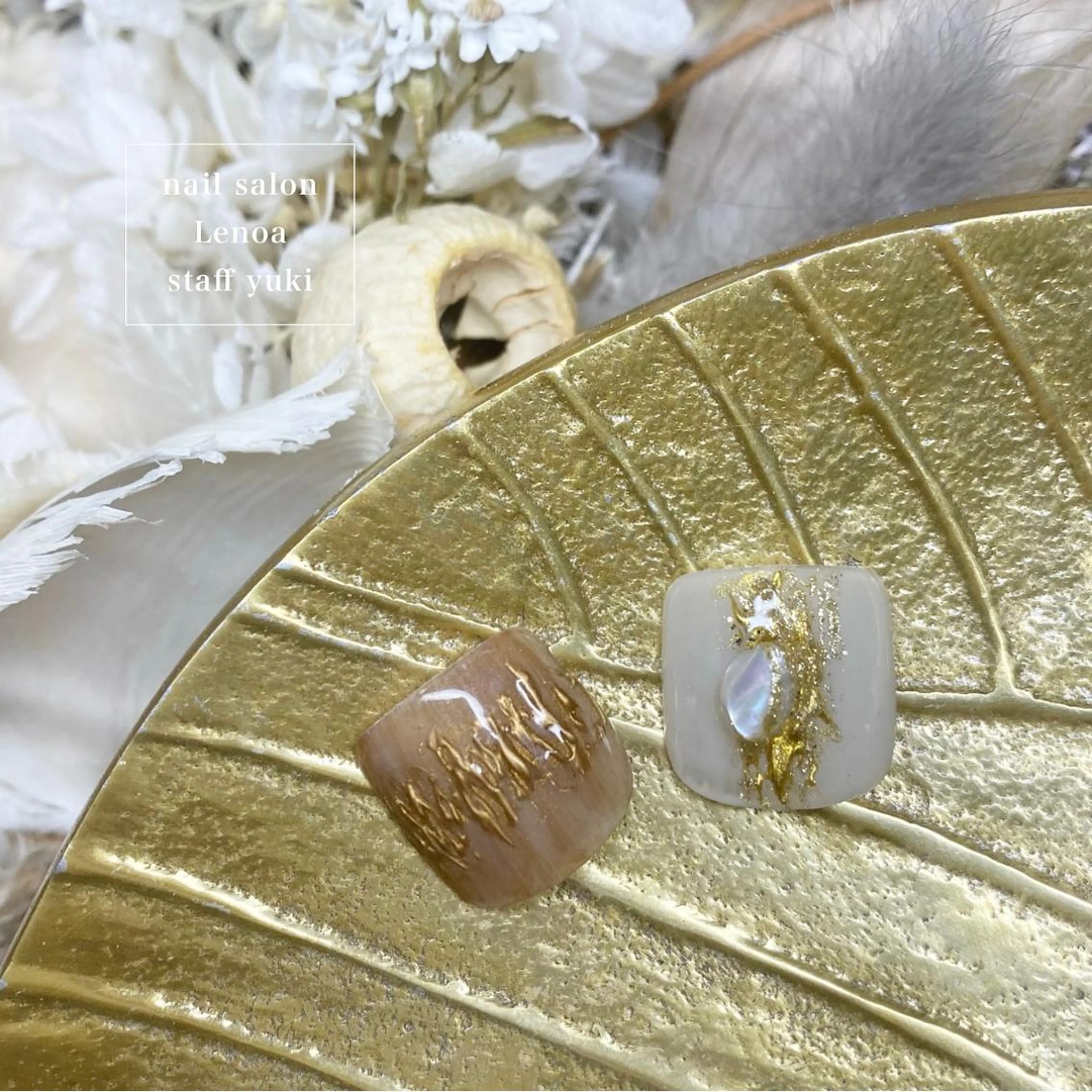 ネイル フットネイル Lenoa Yukiのネイルデザイン