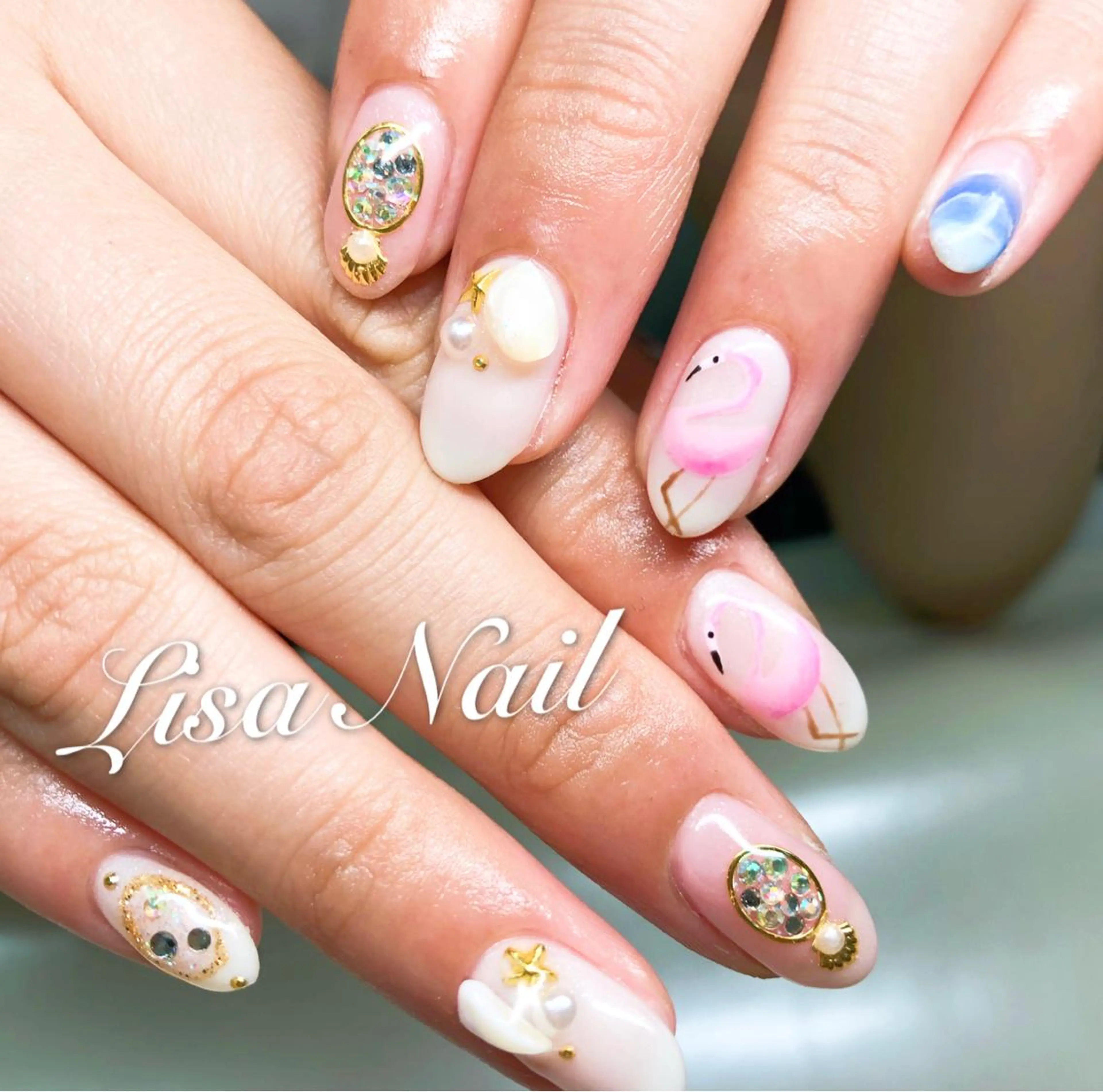 ネイル ハンドネイル 🎀 RI🎀のネイルデザイン