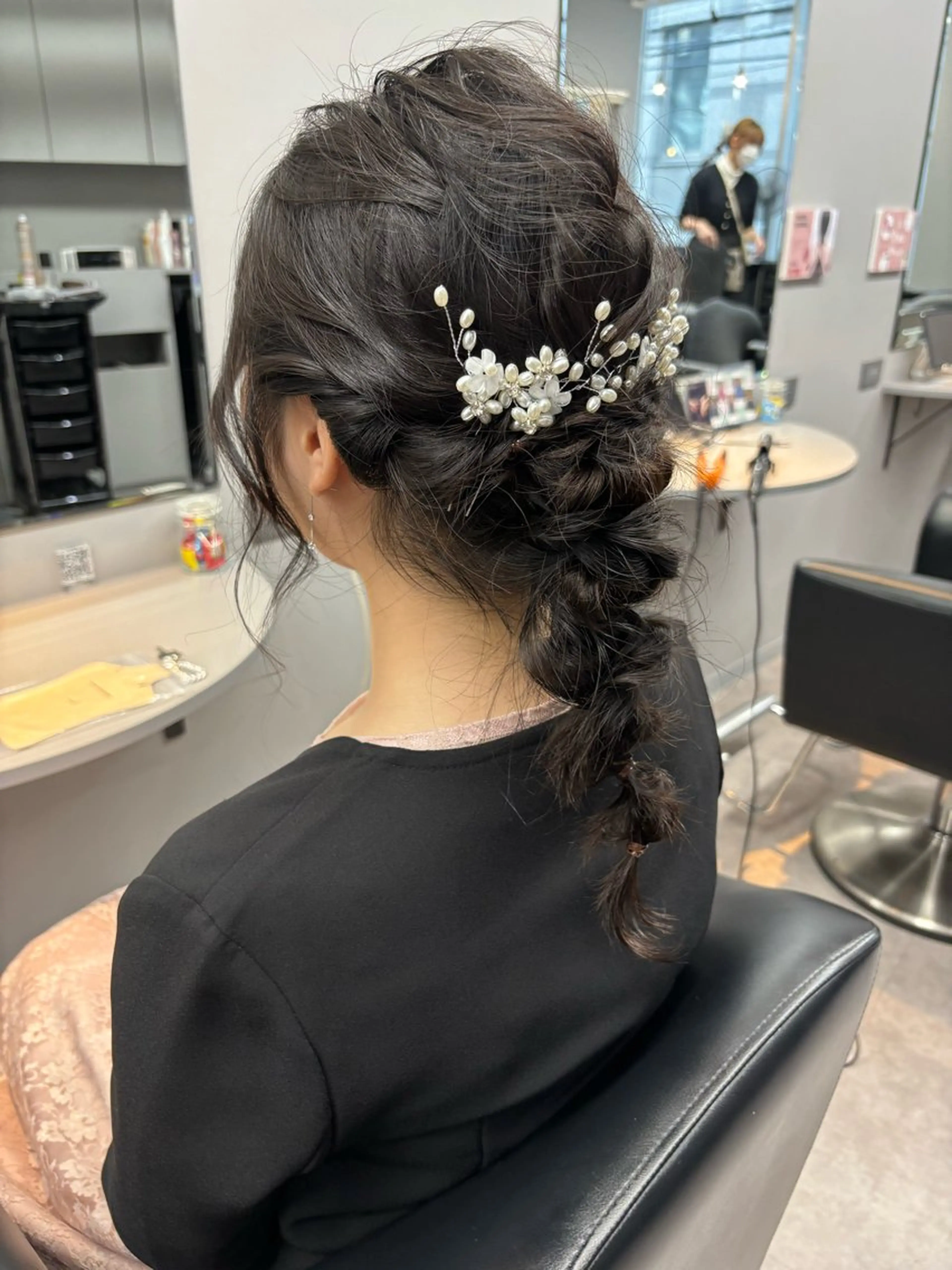 ヘアアレンジ きよはらちさき🍑 柔らかカラー🌱🫧のヘアスタイル