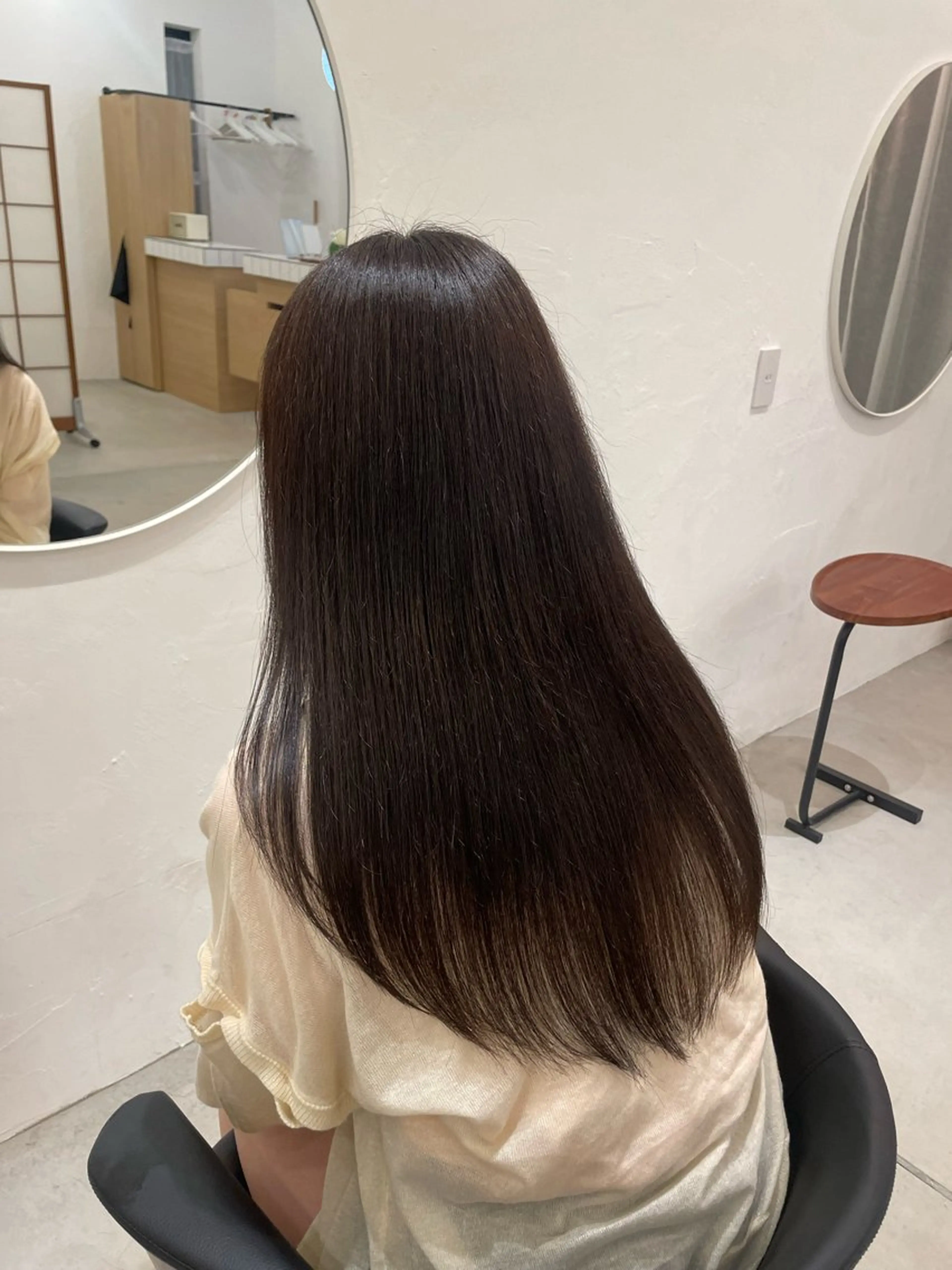 ロング カラー パーマ 韓国ヘア/韓国風 パーマ/kazueのヘアスタイル