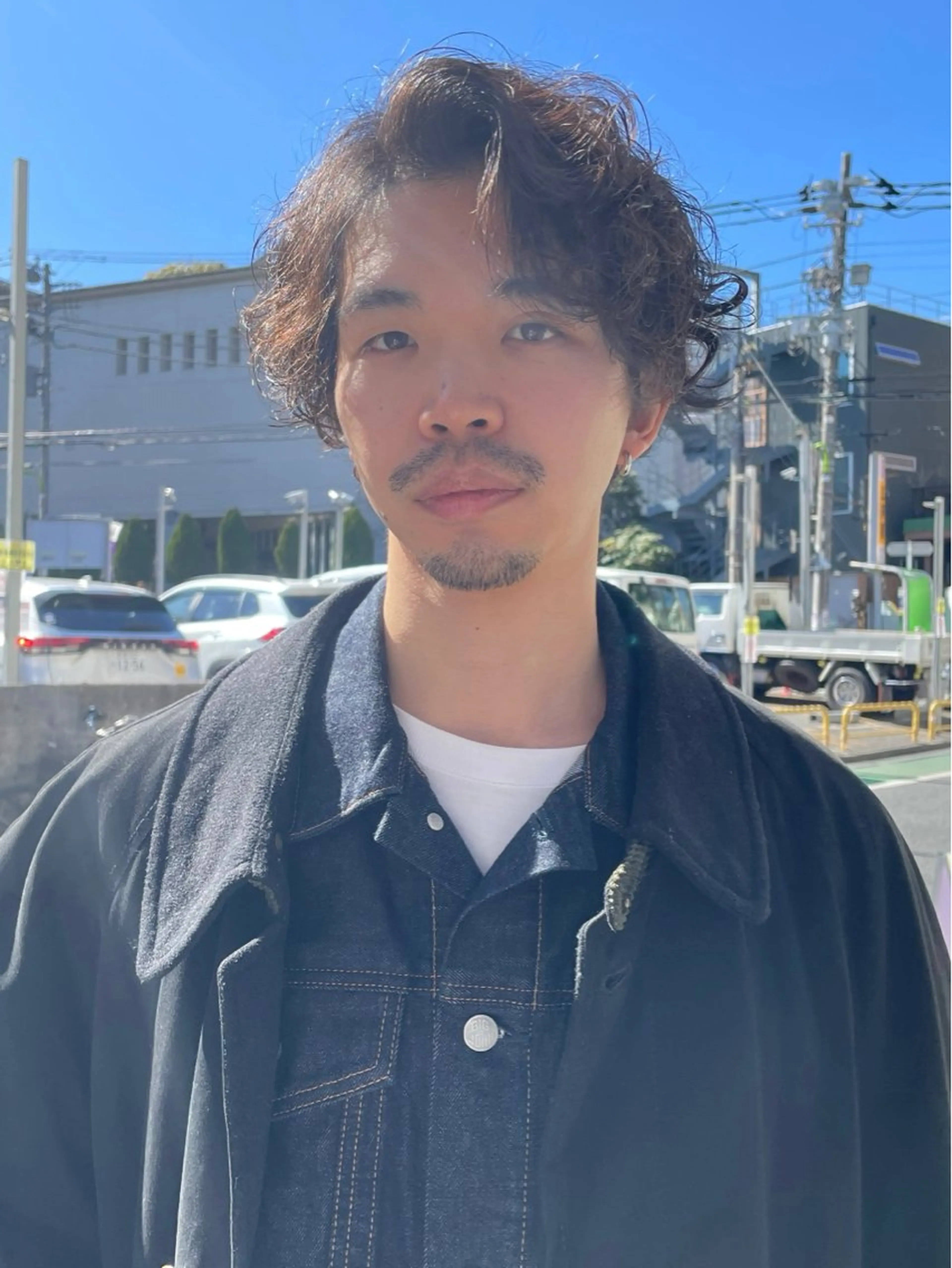 パーマ メンズ YinYang所属・川﨑 章弘のヘアスタイル