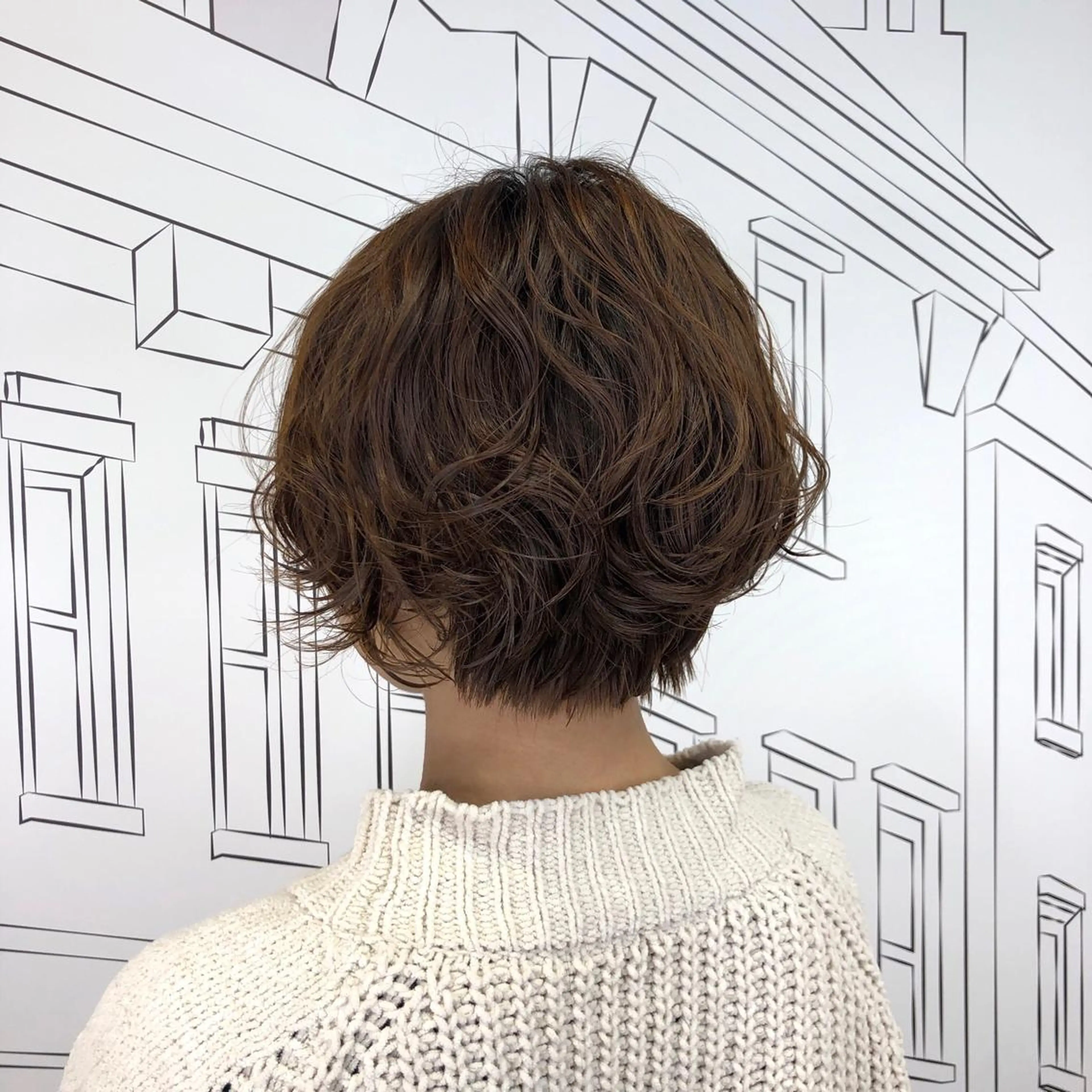 ショート パーマ レイヤー,ボブ / 彩未のヘアスタイル