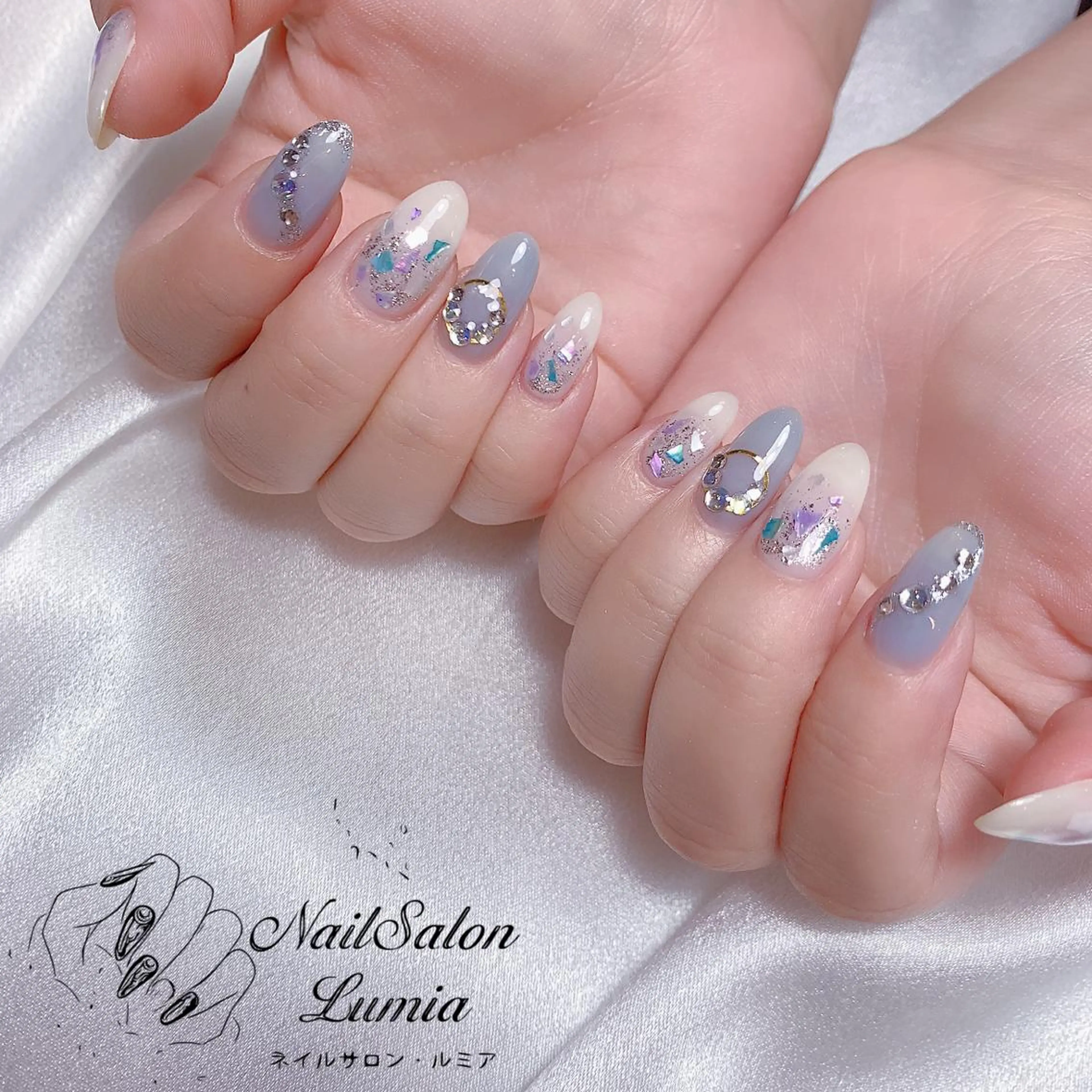 ネイル ハンドネイル ネイルサロン ルミア Lumia 店長のネイルデザイン