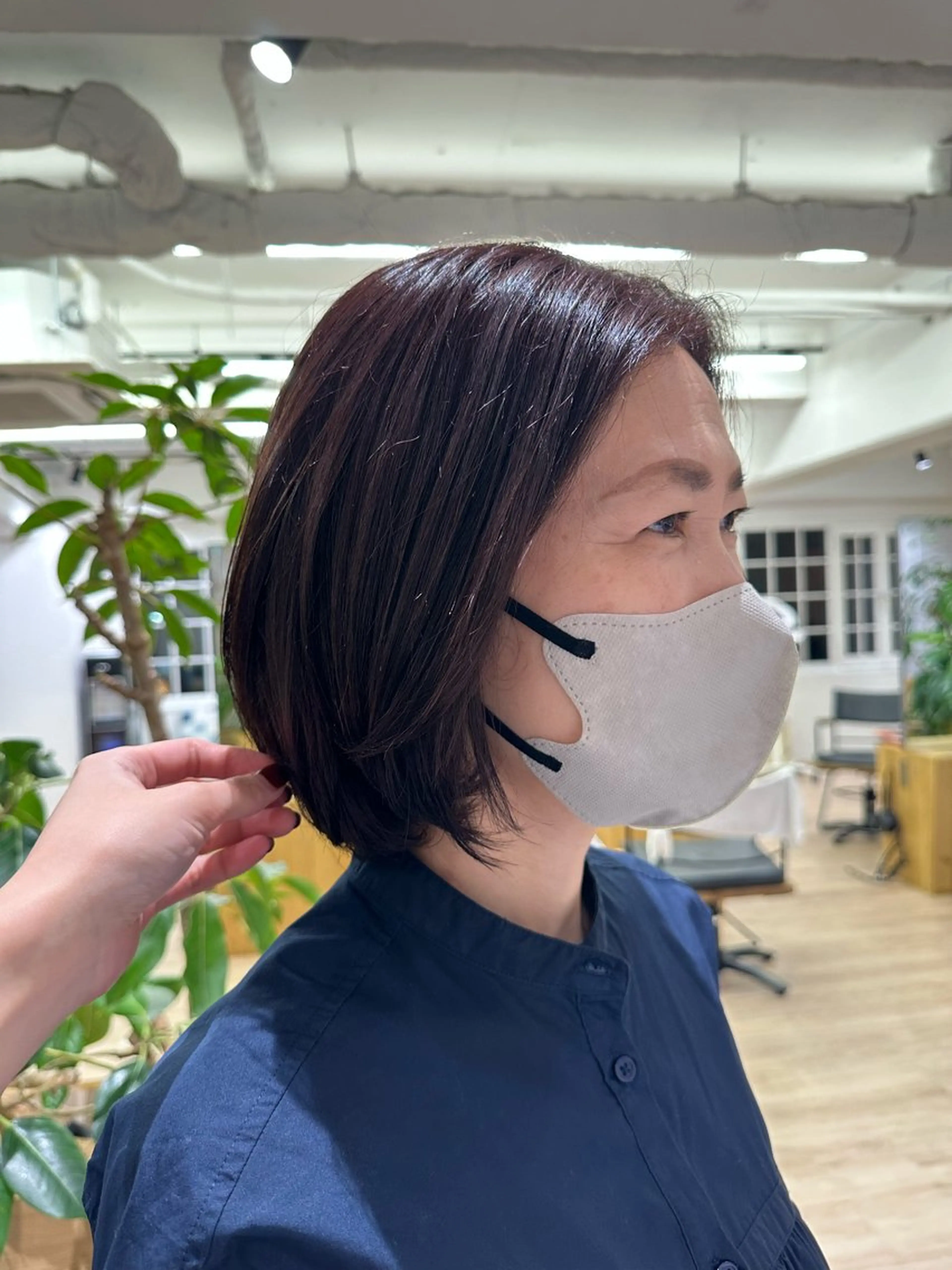 カラー 川上 彩夏のヘアスタイル