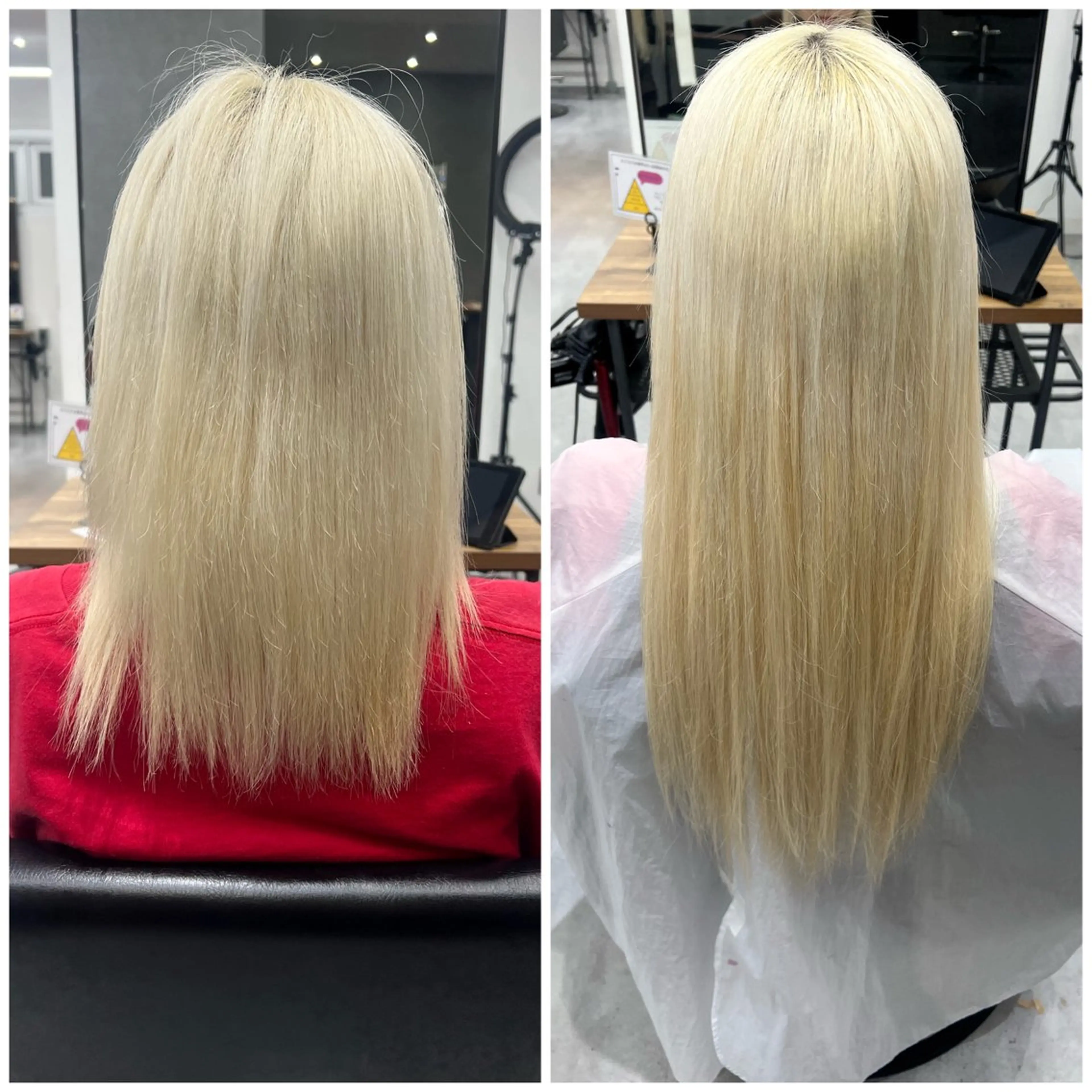 ロング カラー シールエクステ ボブ エクステ いろあそび所属・12月限定🉐カット モデル募集🉐のヘアスタイル