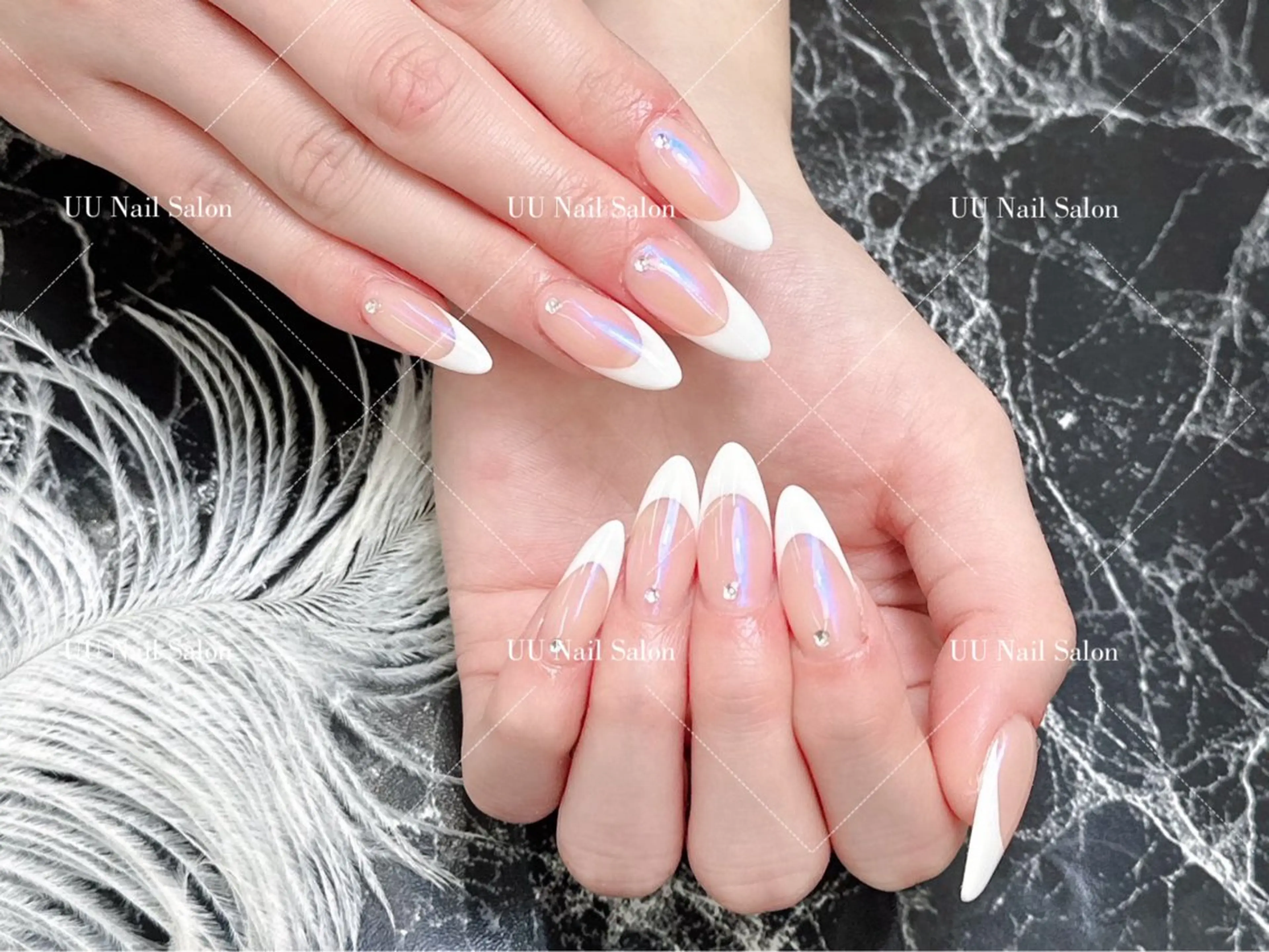 ネイル ミラーネイル ハンドネイル UU Nail Salon 西川口のネイルデザイン