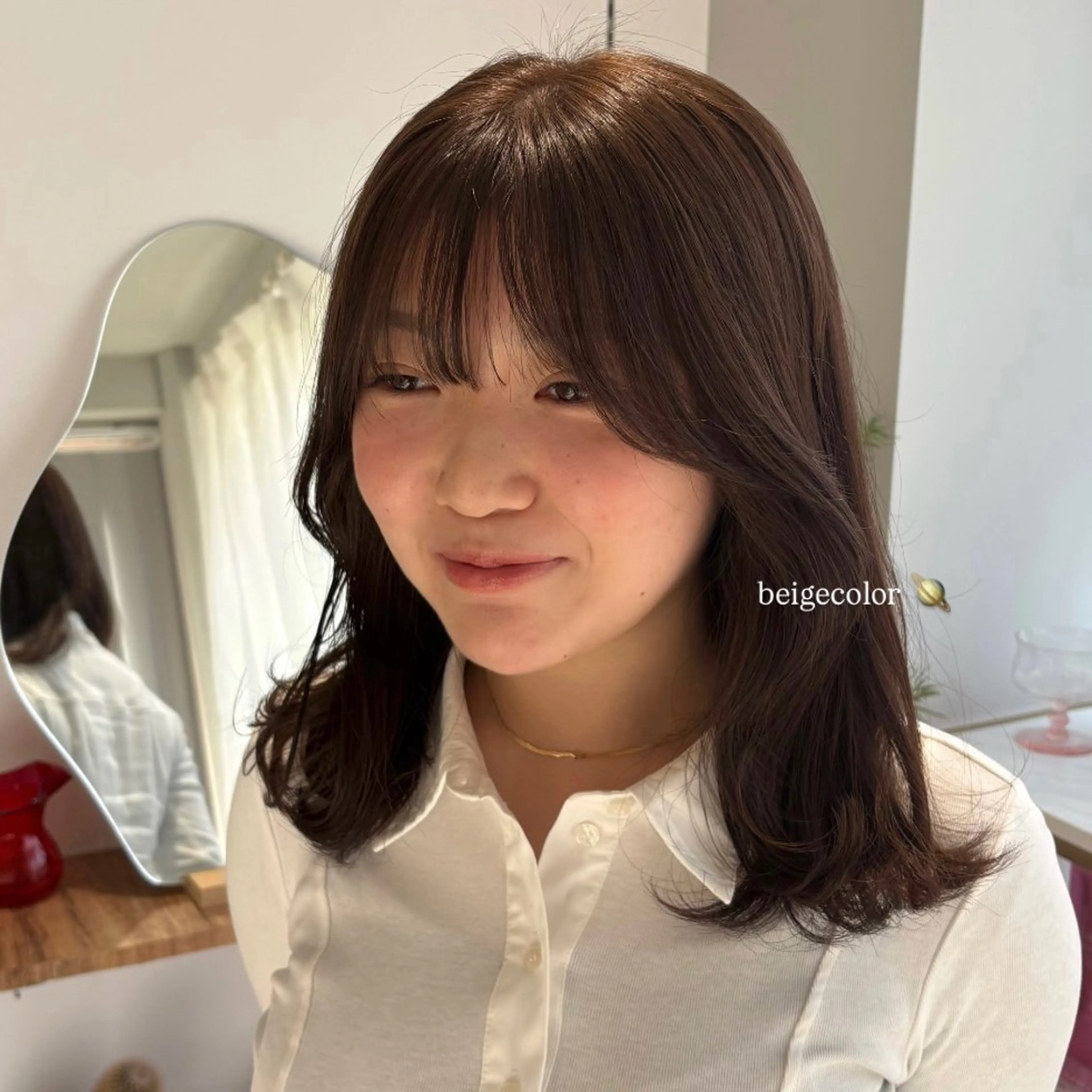 セミロング cipre 瑞稀のヘアスタイル