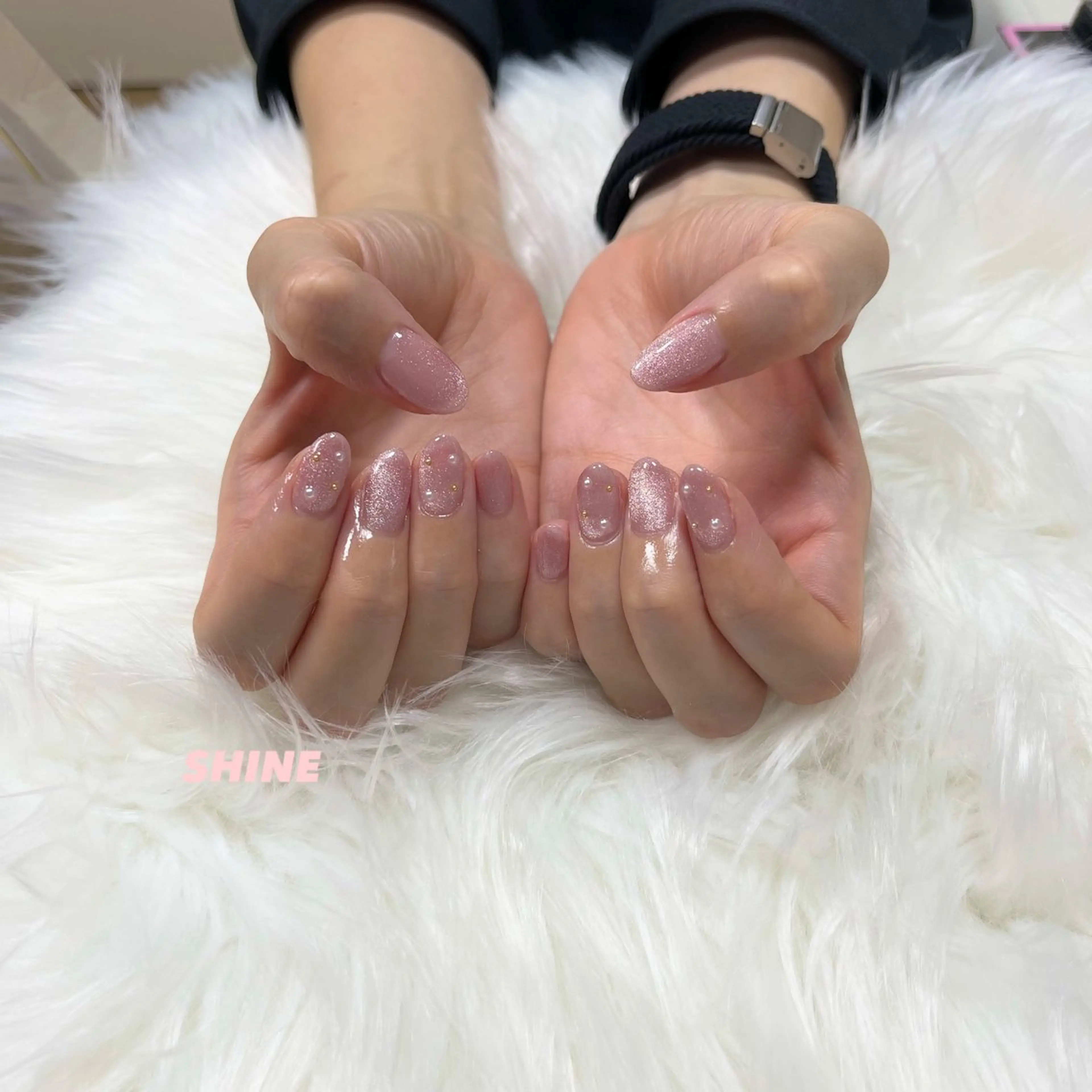 ネイル マグネットネイル SHINE nail salonのネイルデザイン