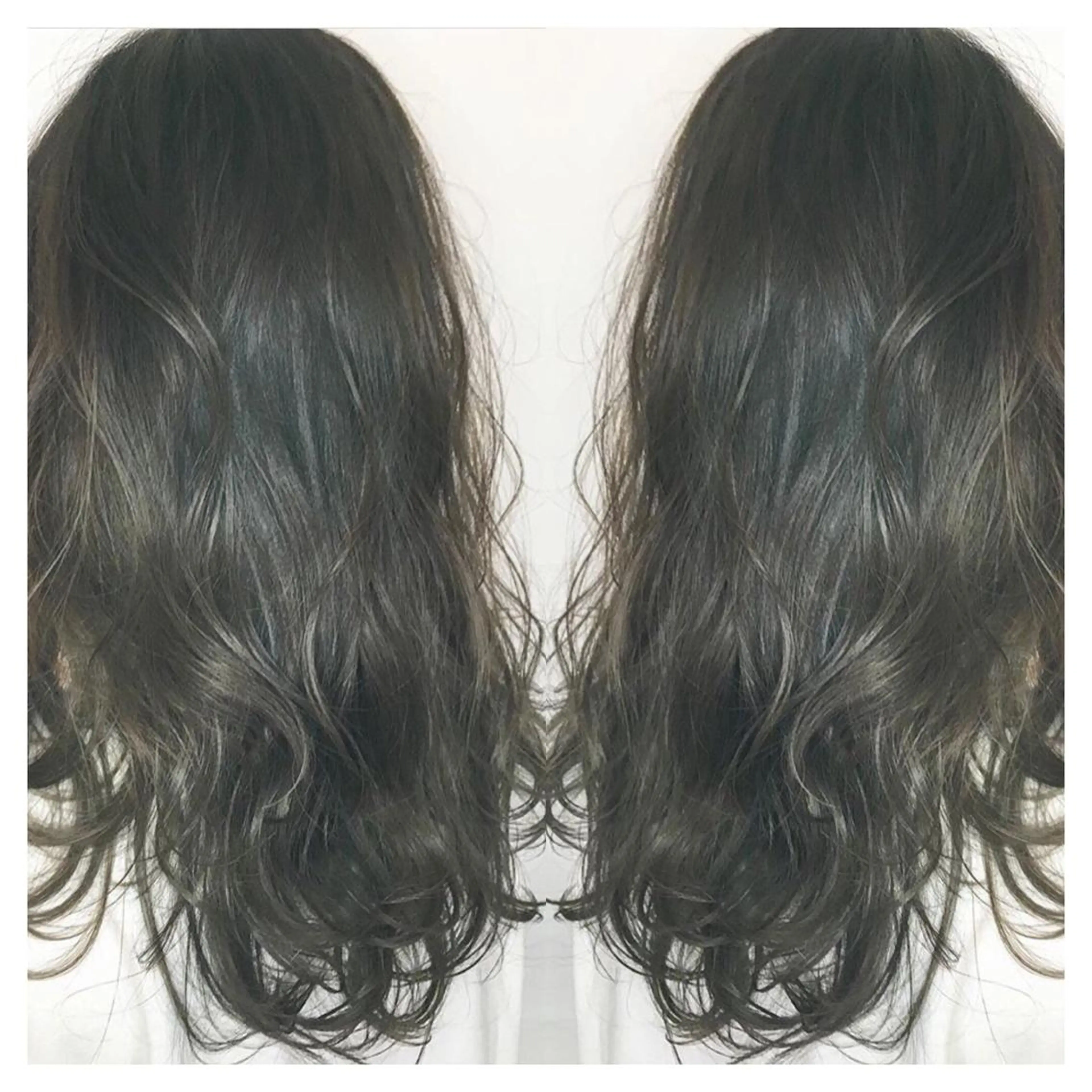 ロング カラー イルミナカラー biscohair 髪にドラマを。のヘアスタイル