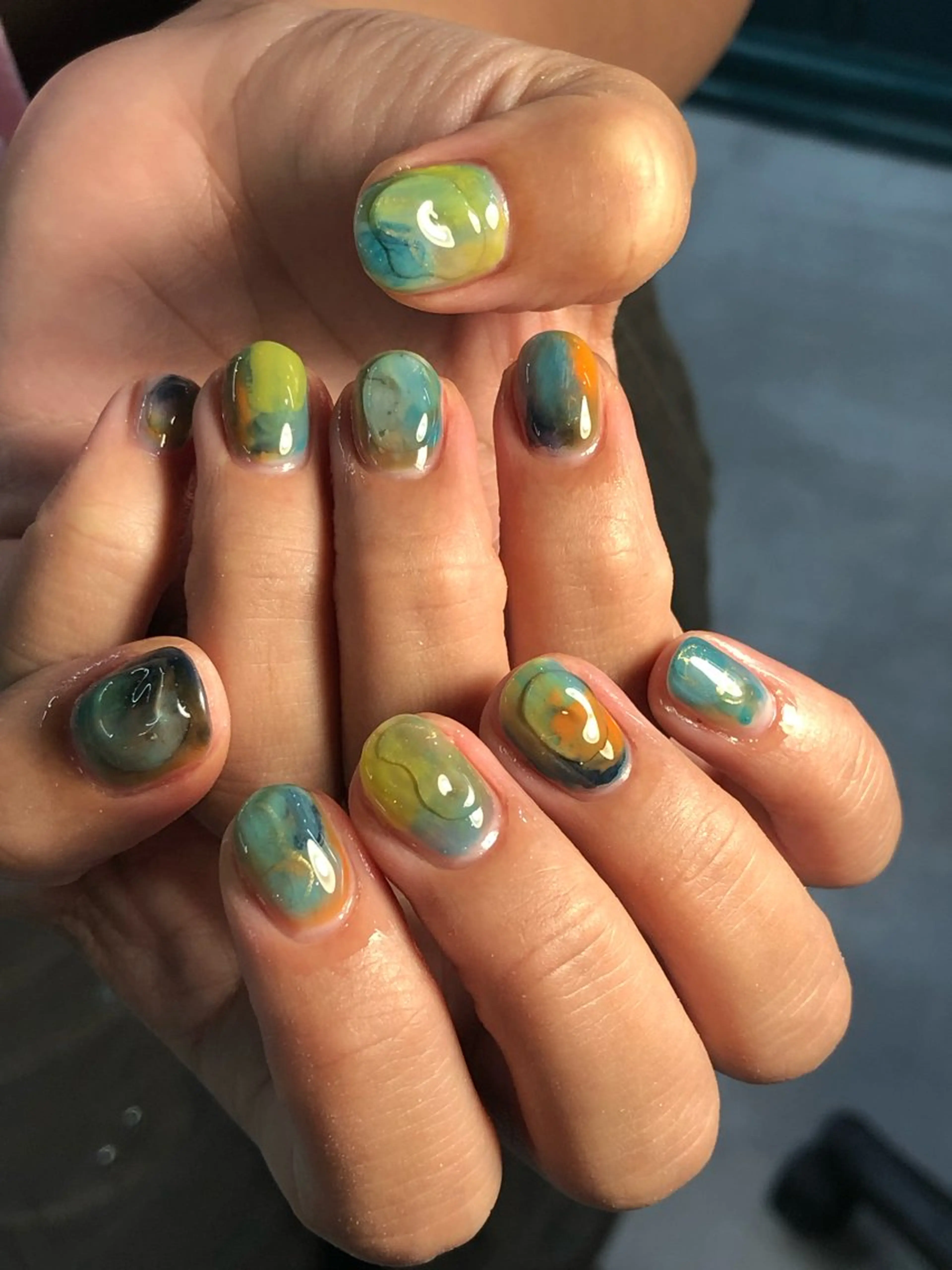 ネイル nail atelier 泡沫 utakata所属・ナカジマミナミ nail &耳つぼのネイルデザイン