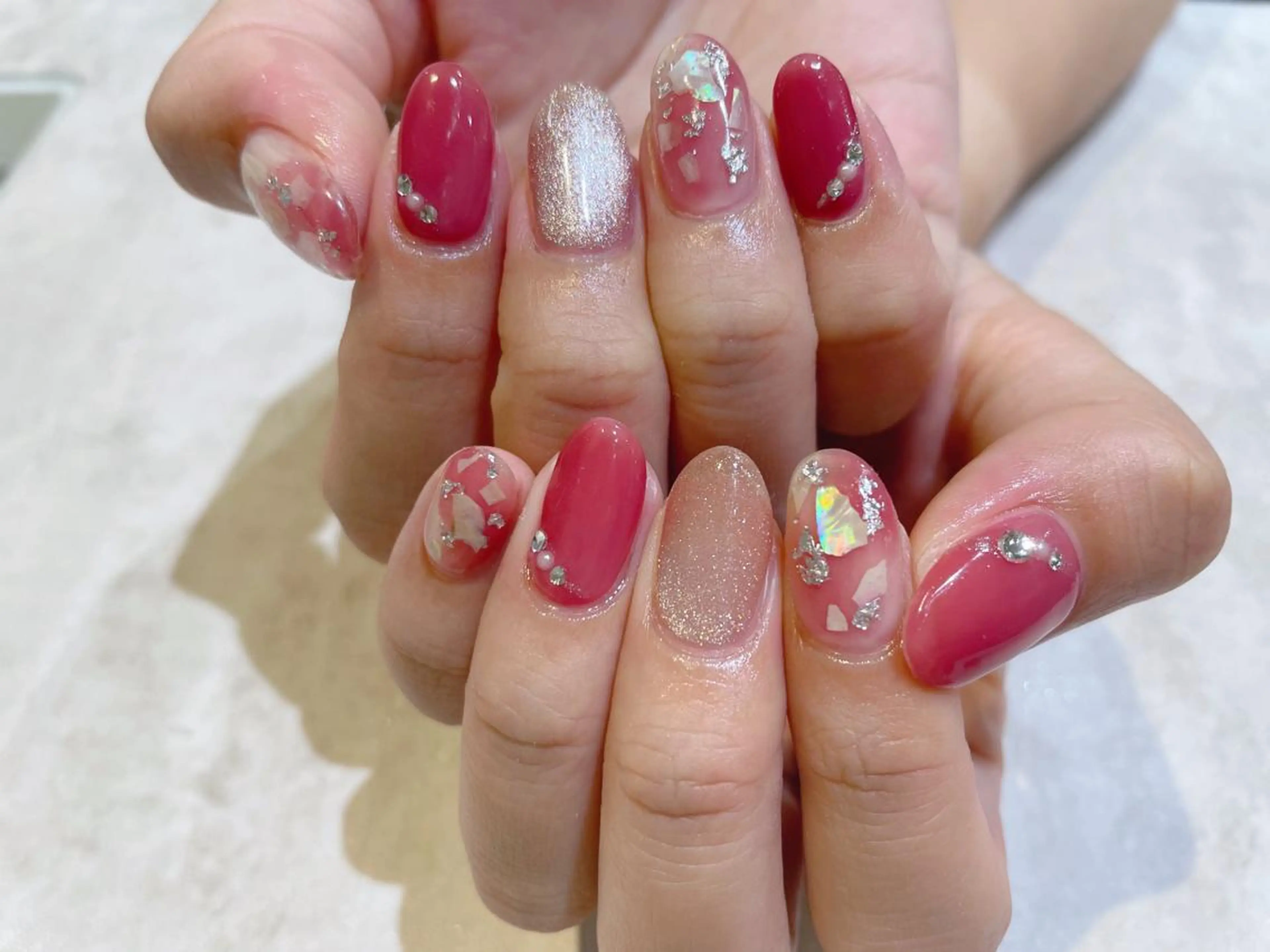 ネイル 舞田 苑香のネイルデザイン