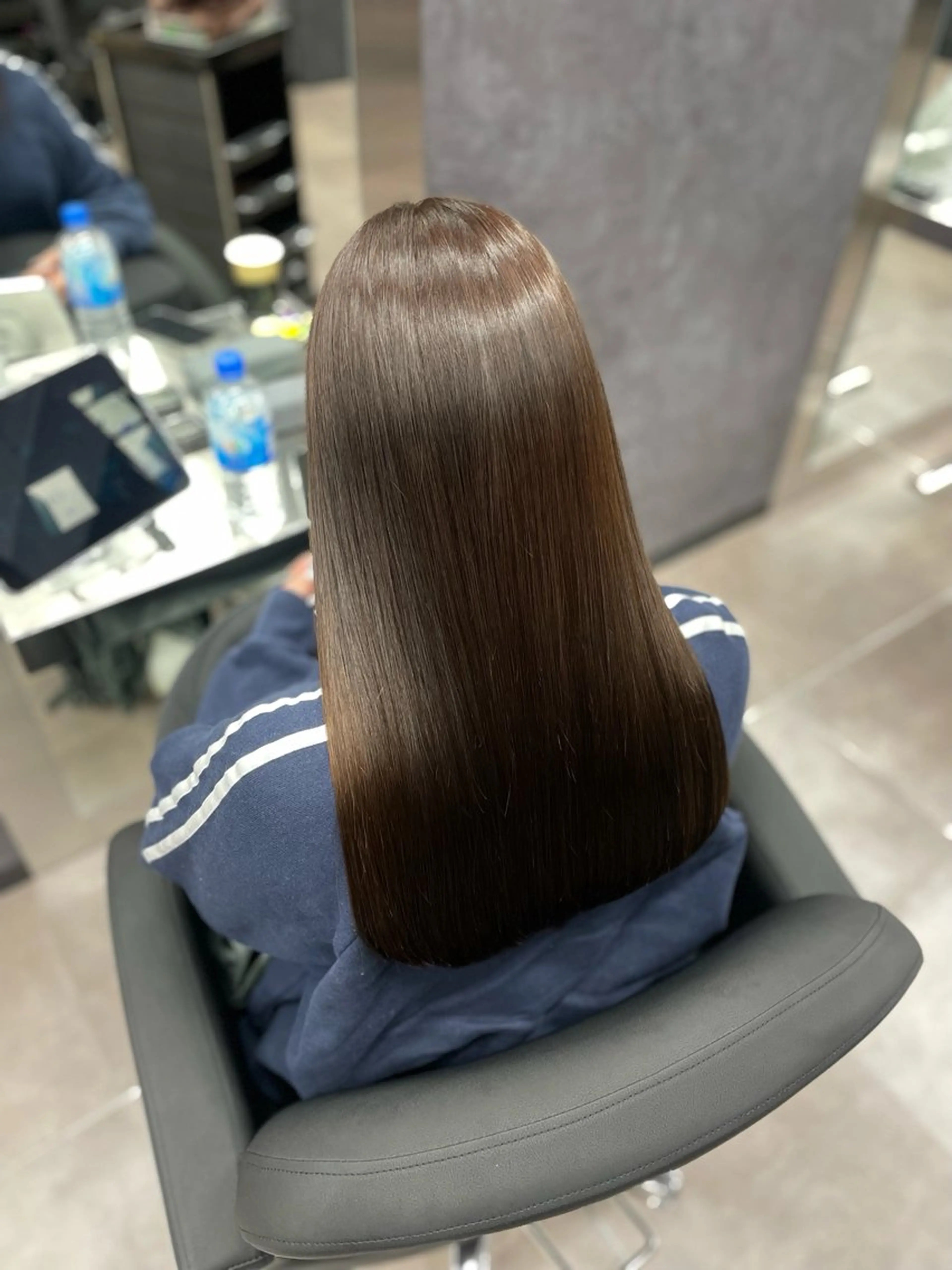 ロング カット ヘアカラー 縮毛矯正 トリートメント CYNTHIADUE 店長｜ IRISUのヘアスタイル