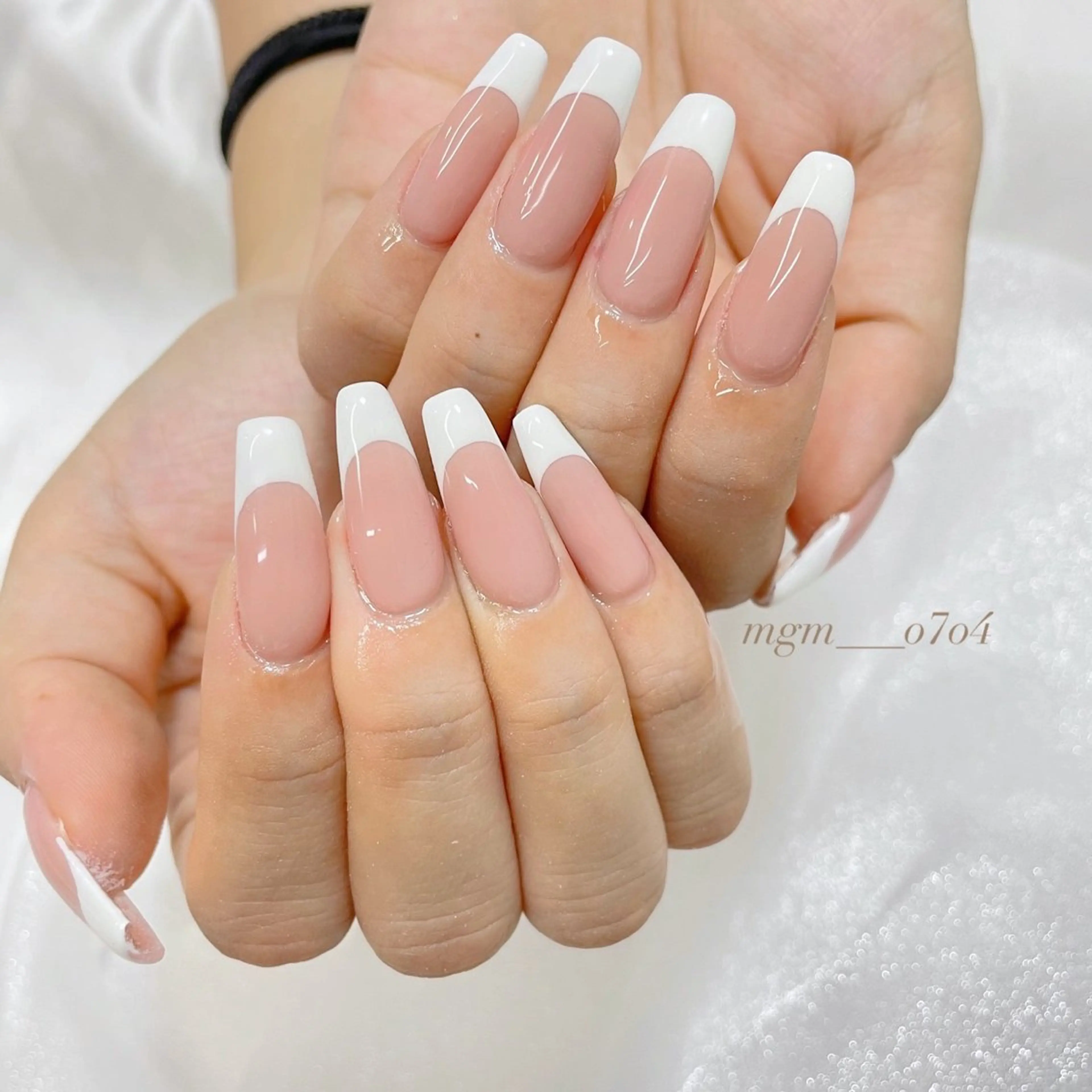 ネイル フレンチネイル ハンドネイル ハンドケア MoON...❤︎ MeGuのネイルデザイン