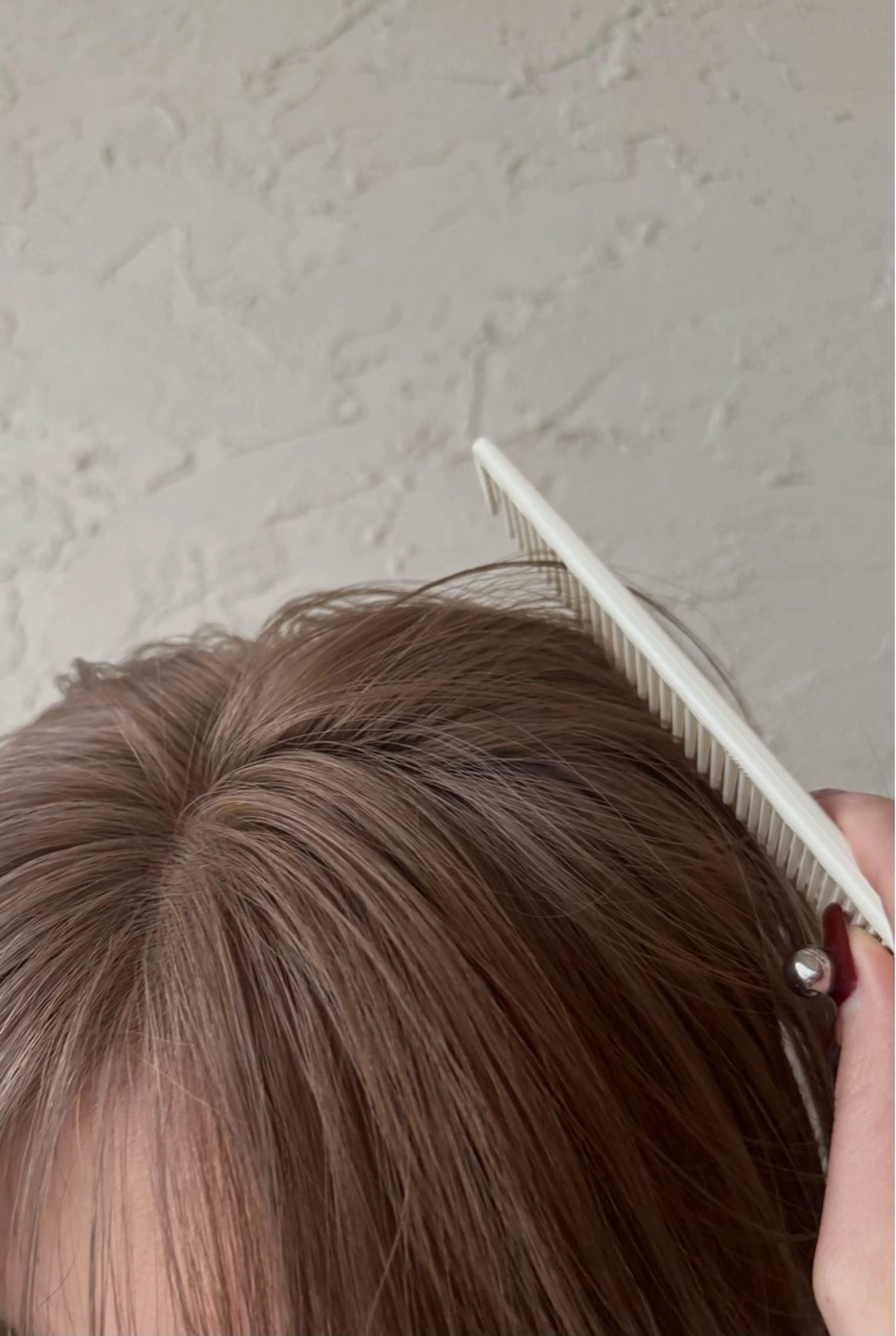 ショート カラー ベージュカラー 透明感カラー ダブルカラー ホワイトベージュ ヘアカラー トリートメント tenn 栄店所属・ｍｅｉ .のヘアスタイル