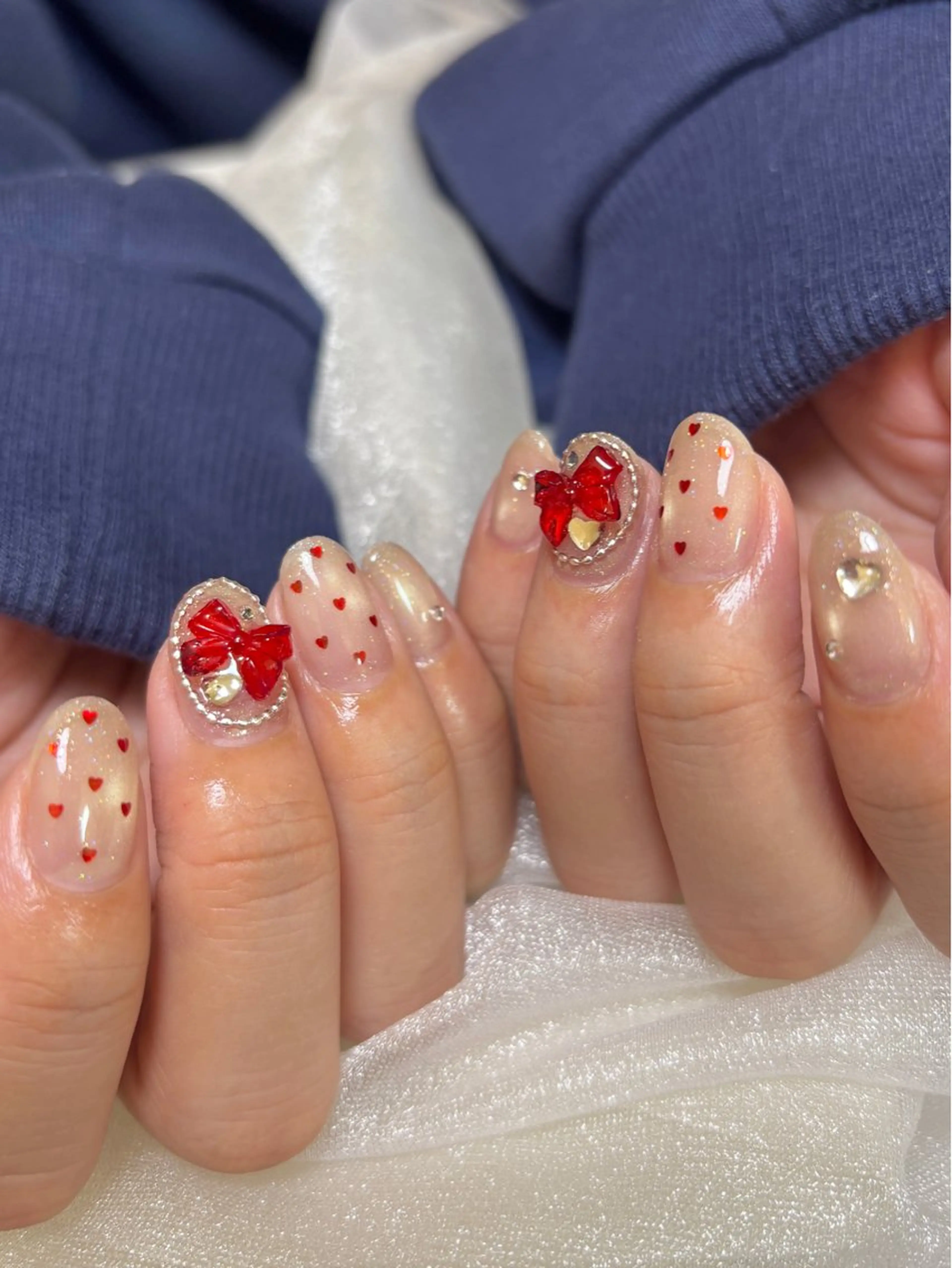 ショート ハンドネイル mer natsumiのネイルデザイン