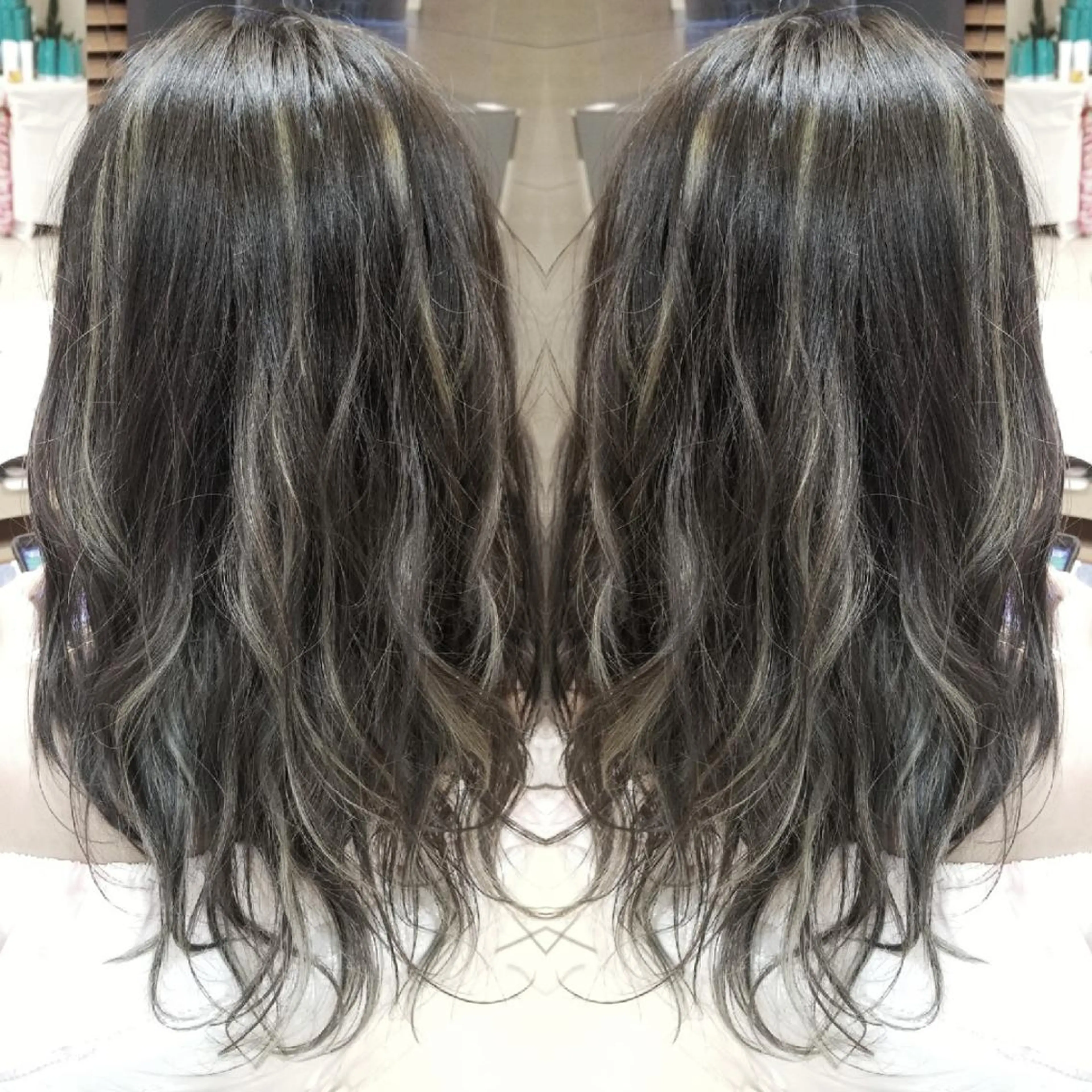 ロング カラー 髪質改善特化美容師 小林和哉のヘアスタイル