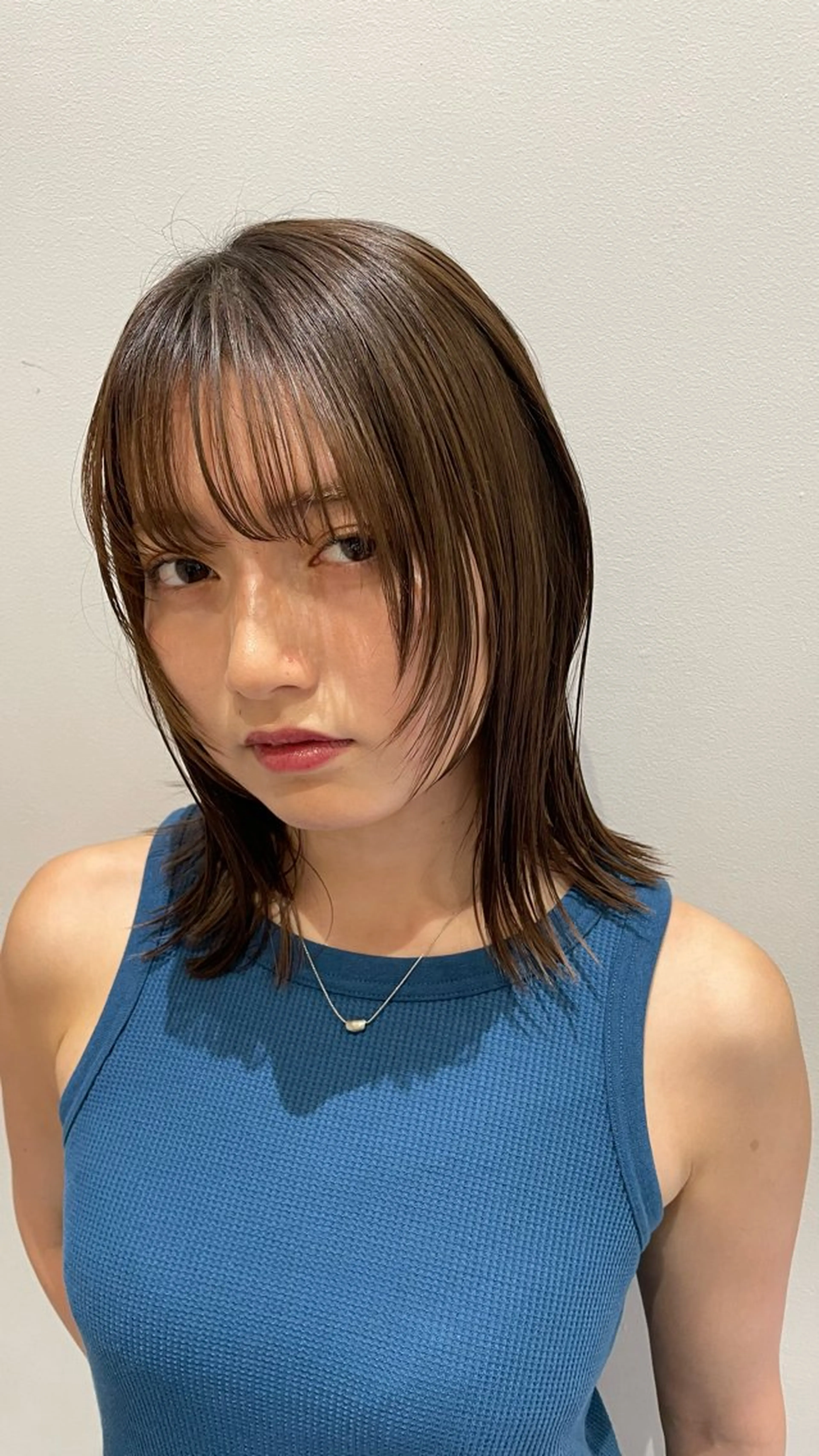 ミディアム 山本 佳奈のヘアスタイル