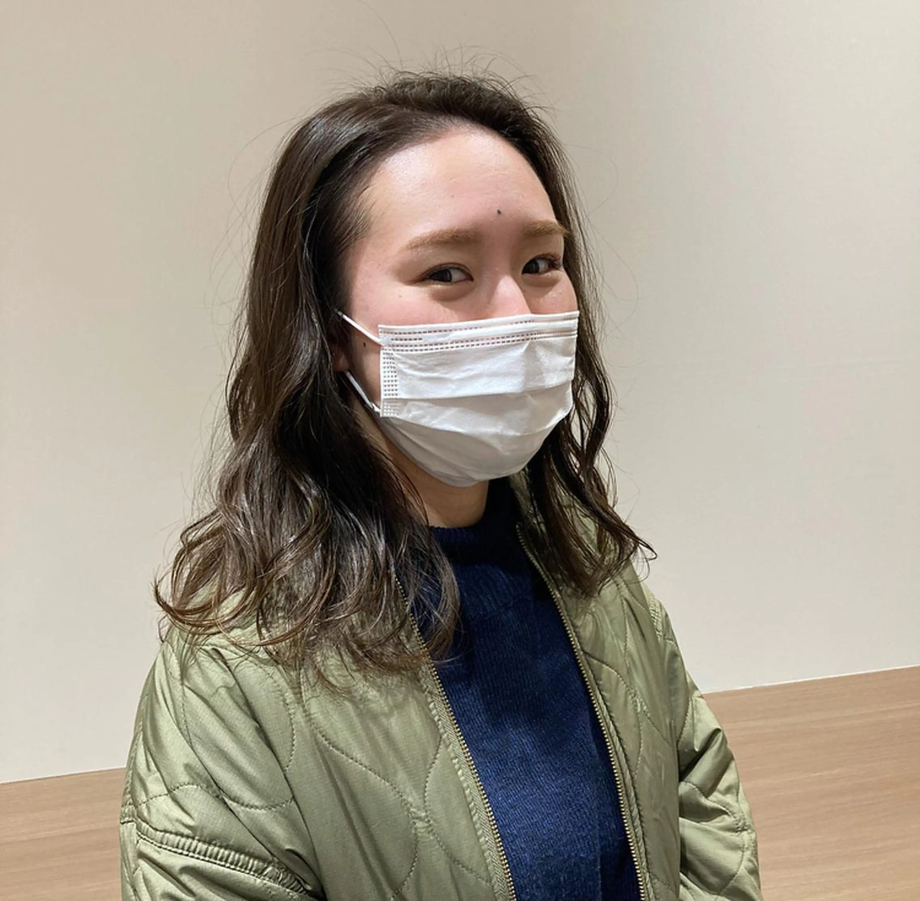 セミロング カラー icie所属・大阪ヴィーガンサロン KANAKOのヘアスタイル