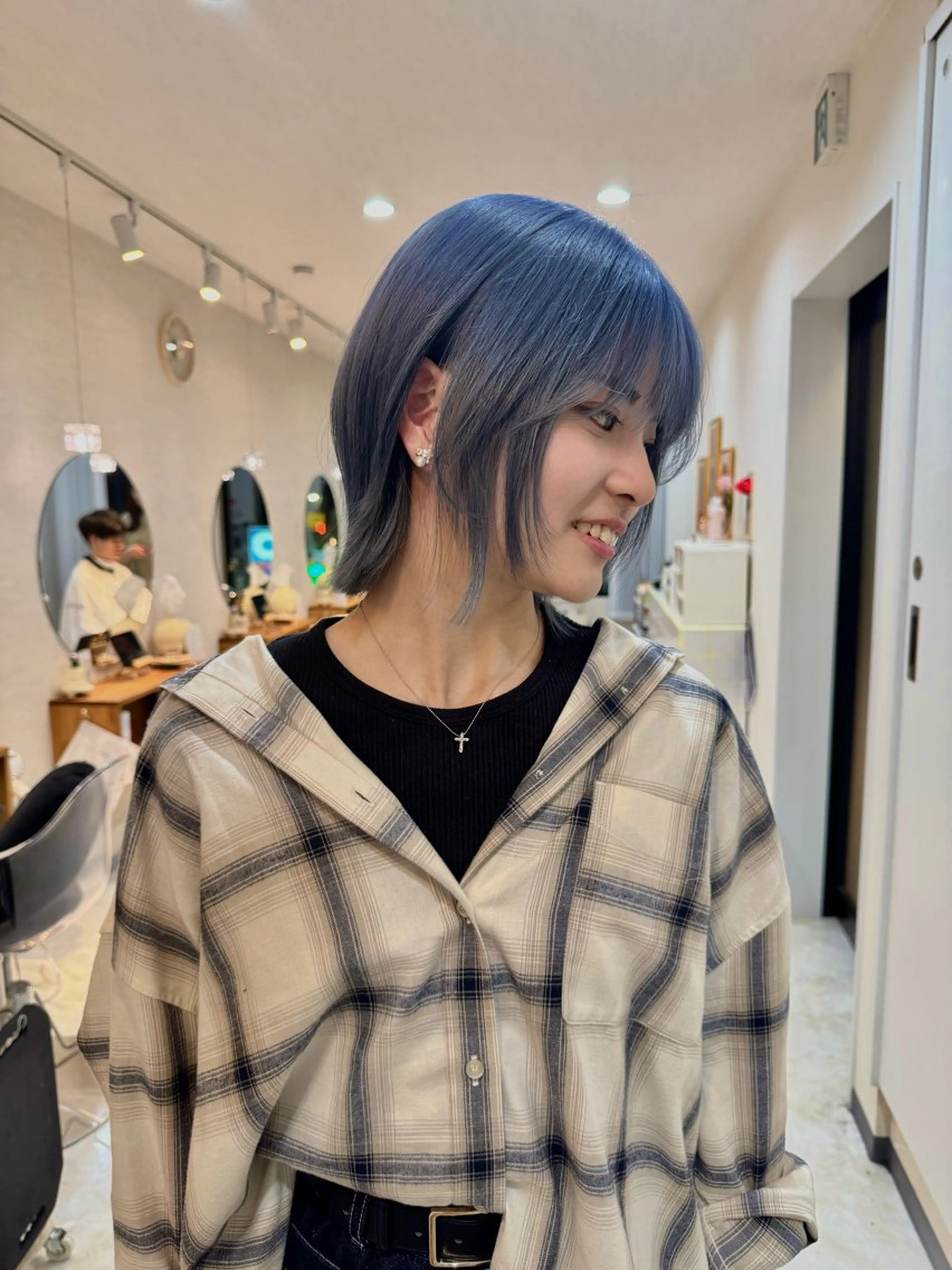 ショート カラー ヘアカラー コイデ リュウセイのヘアスタイル