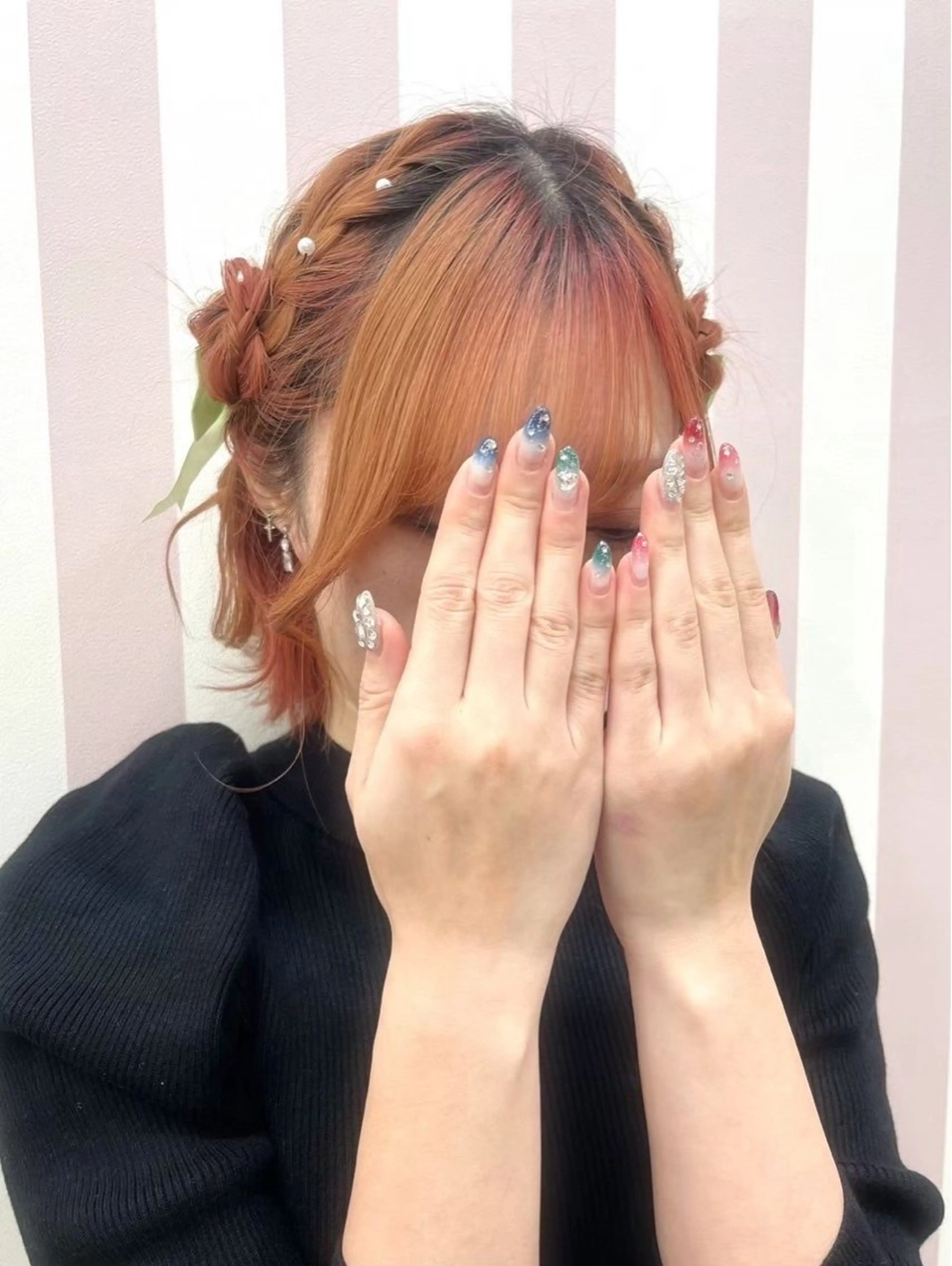 ミディアム G.O.A.T AMITY所属・吉田 美悠のヘアスタイル