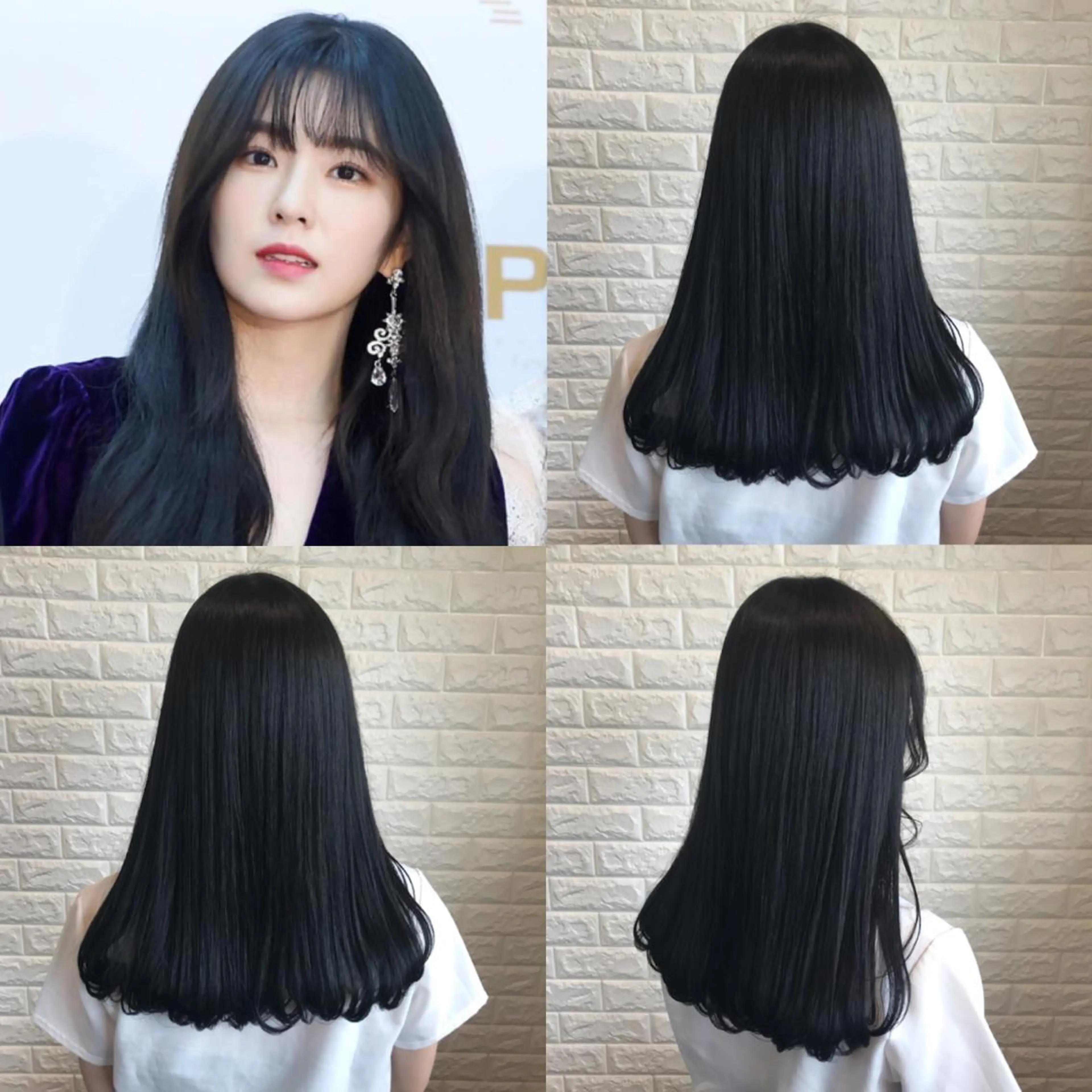 ロング カラー ヘアアレンジ knock【ノック】所属・烏丸韓国ヘア🇰🇷 ayaka🎀のヘアスタイル