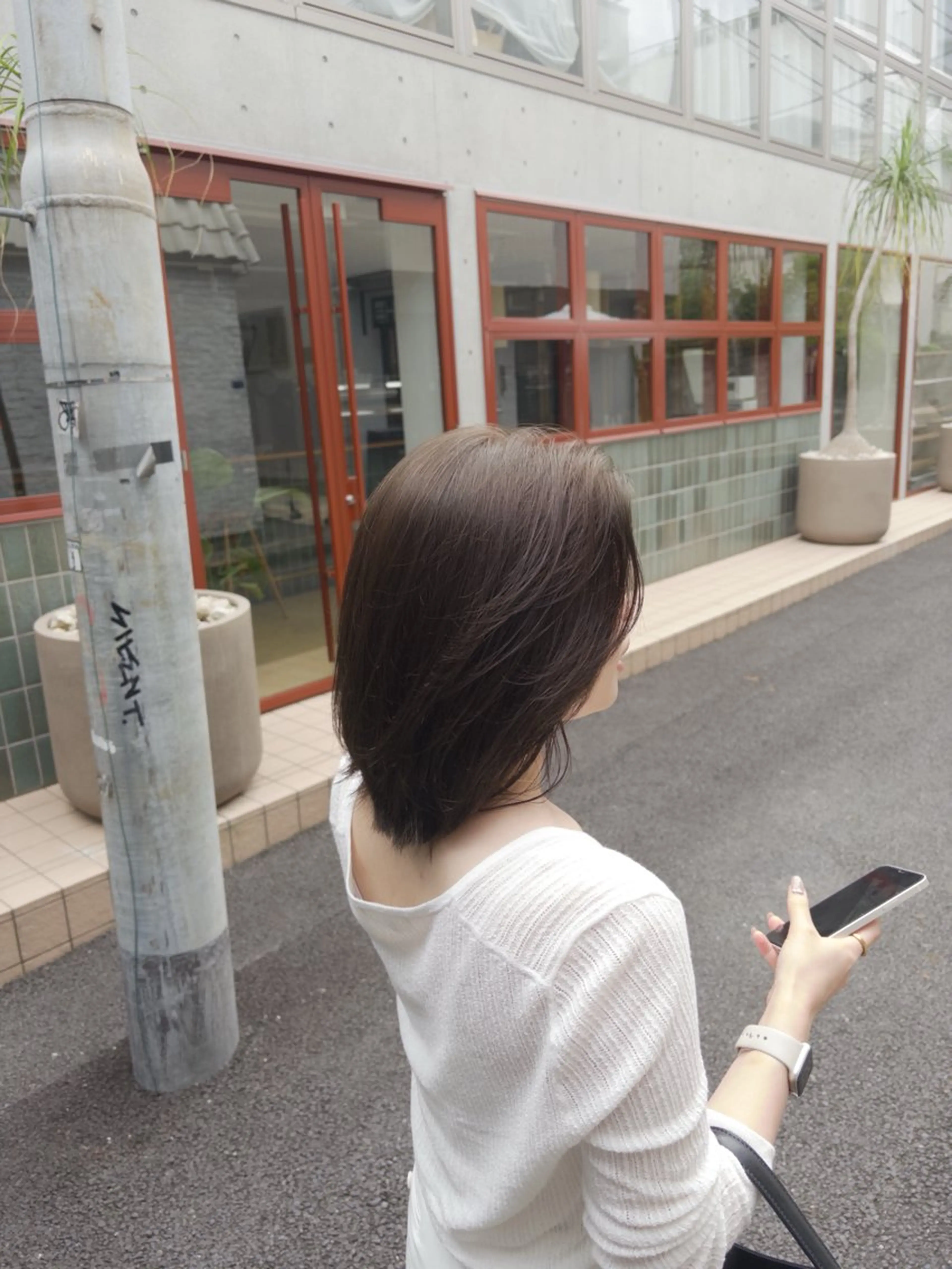 ミディアム カラー ヘアカラー トリートメント SHO 👻原宿 /艶カラーのヘアスタイル