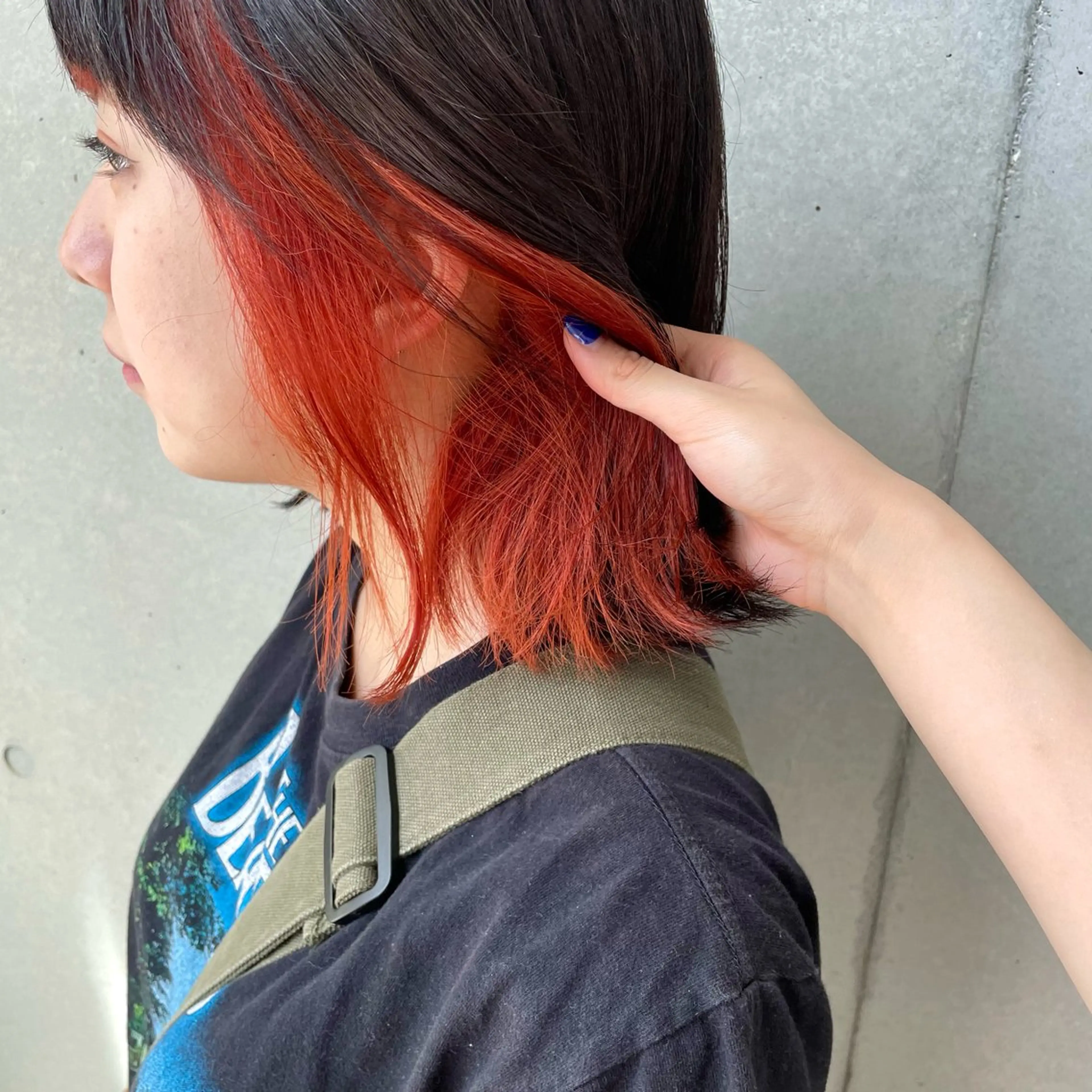 ミディアム カラー Asti  blanche所属・ショート/ブリーチ mizuki🐋のヘアスタイル