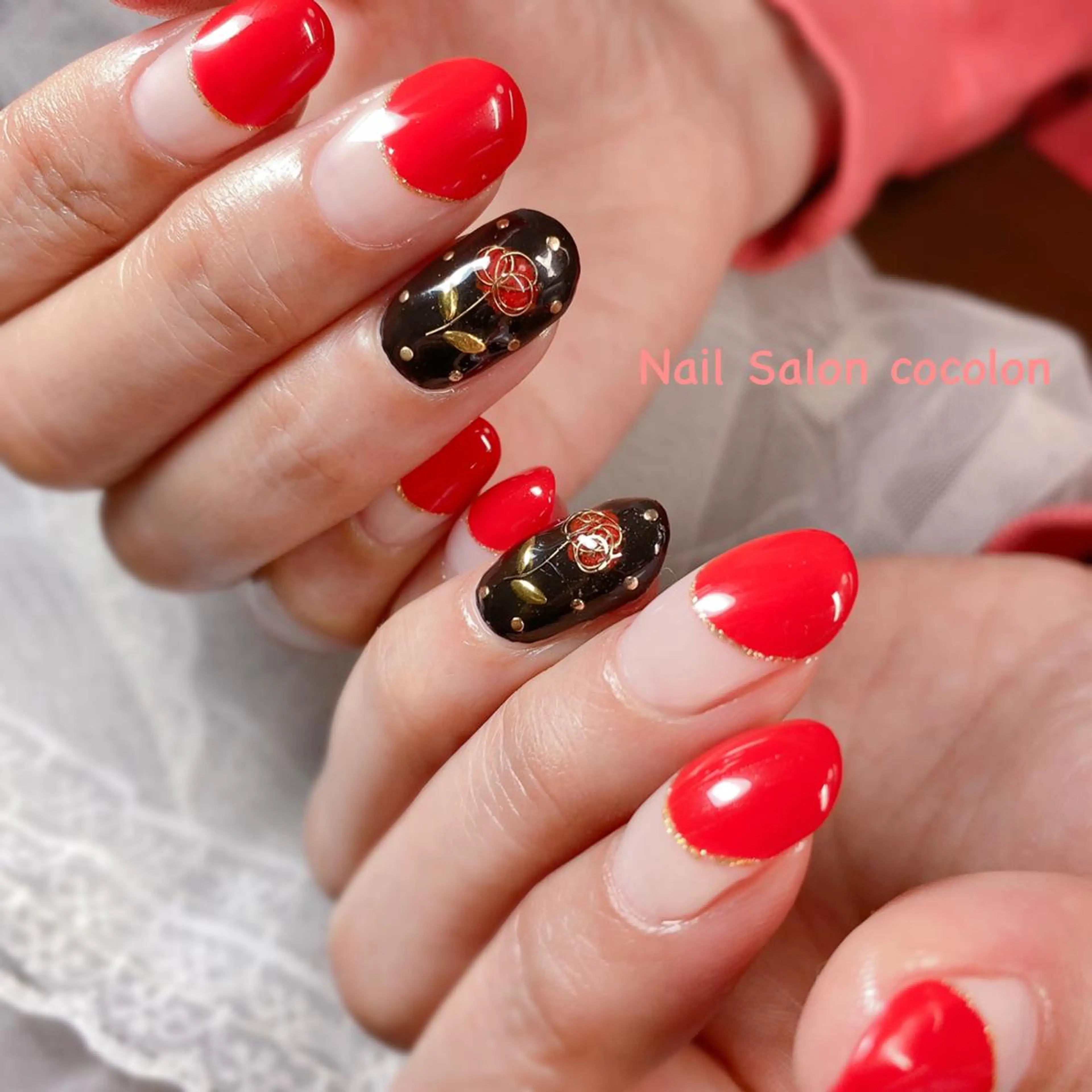 ネイル アートネイル ハンドネイル 柴崎 美幸のネイルデザイン