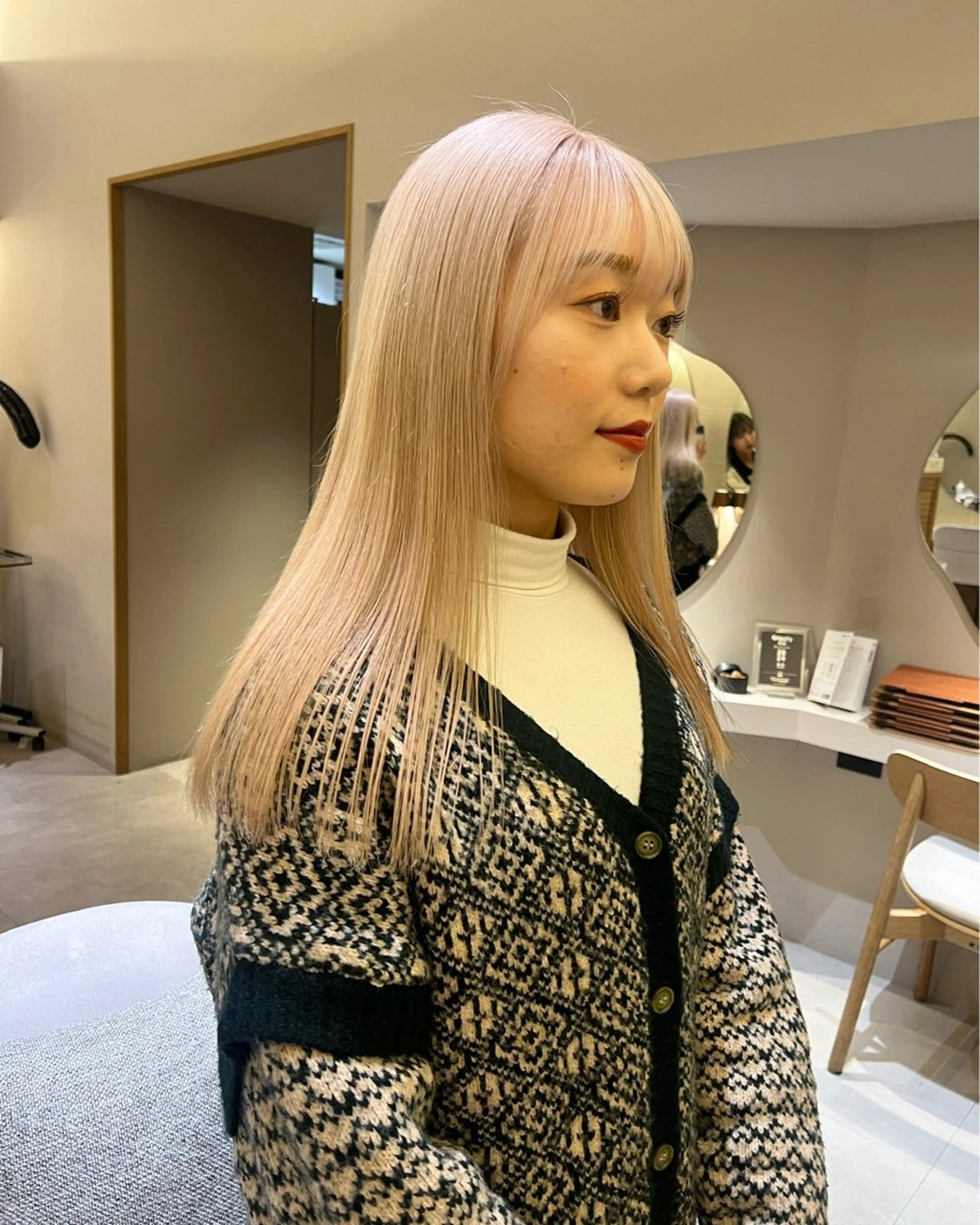 ミディアム yiye青山店所属・無料カットモデル /yuukaのヘアスタイル