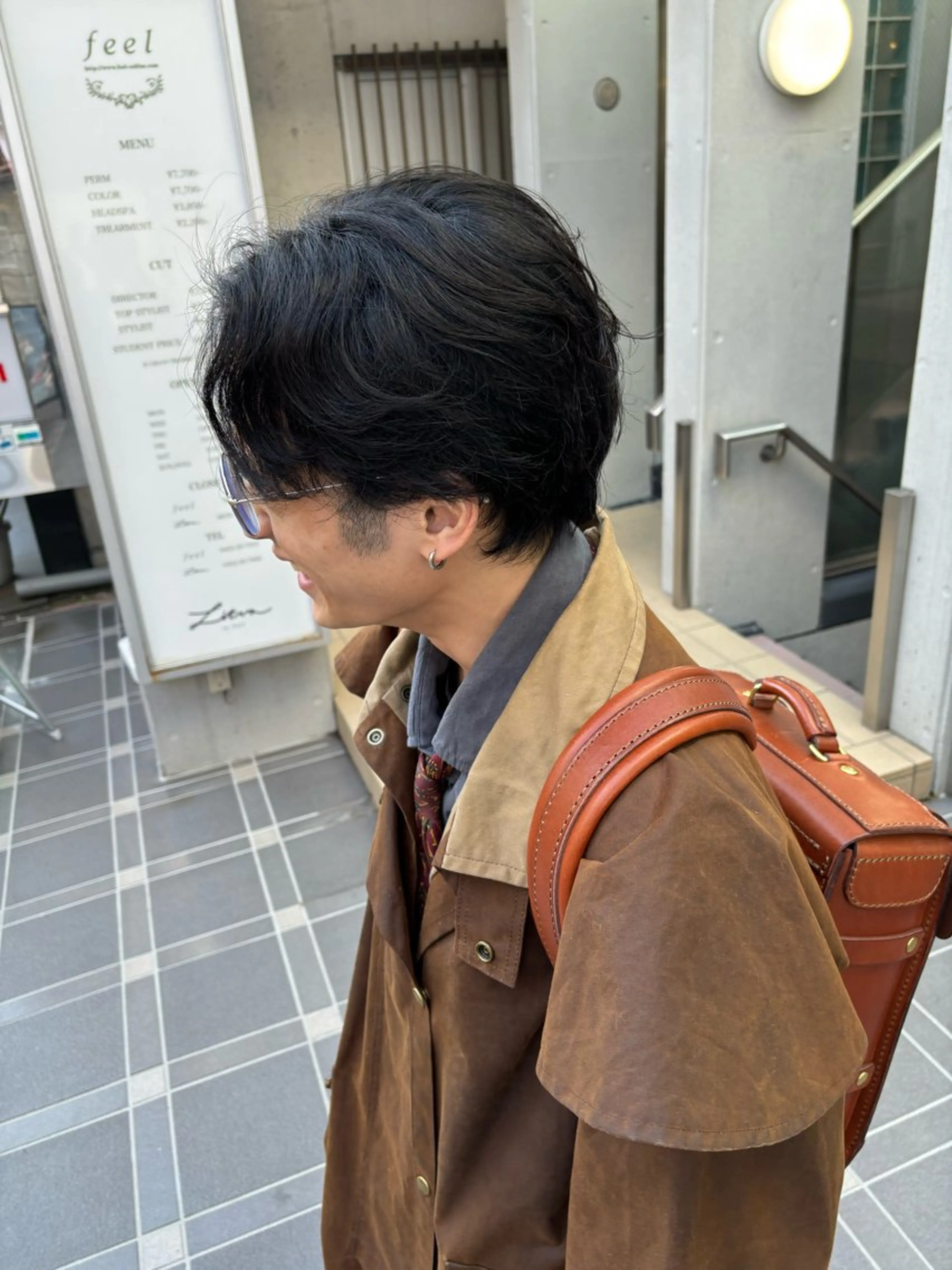 メンズ 池田理紗/メンズ カット/切りっぱなしのヘアスタイル