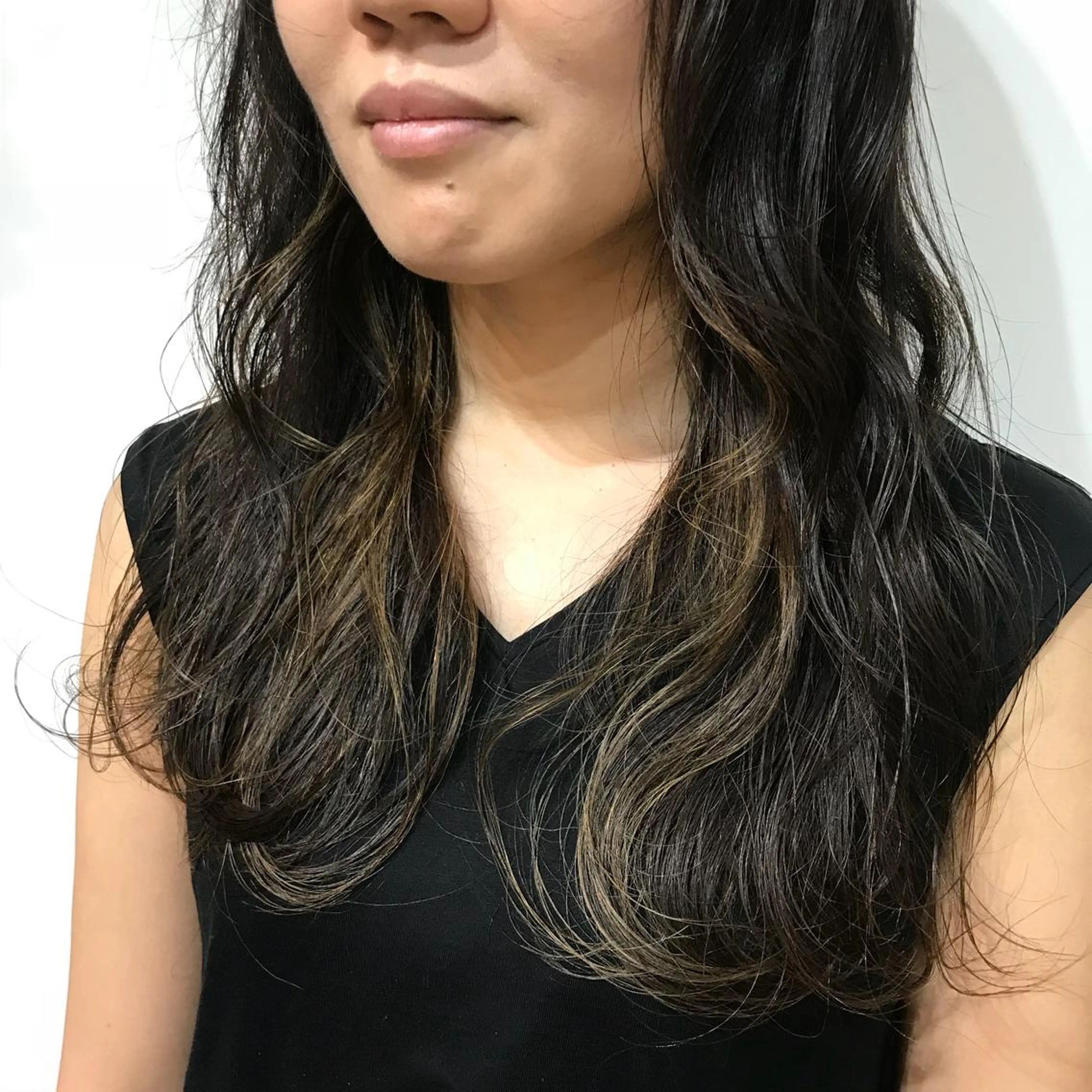 ロング カラー レイヤー/顔周り /AKARIのヘアスタイル