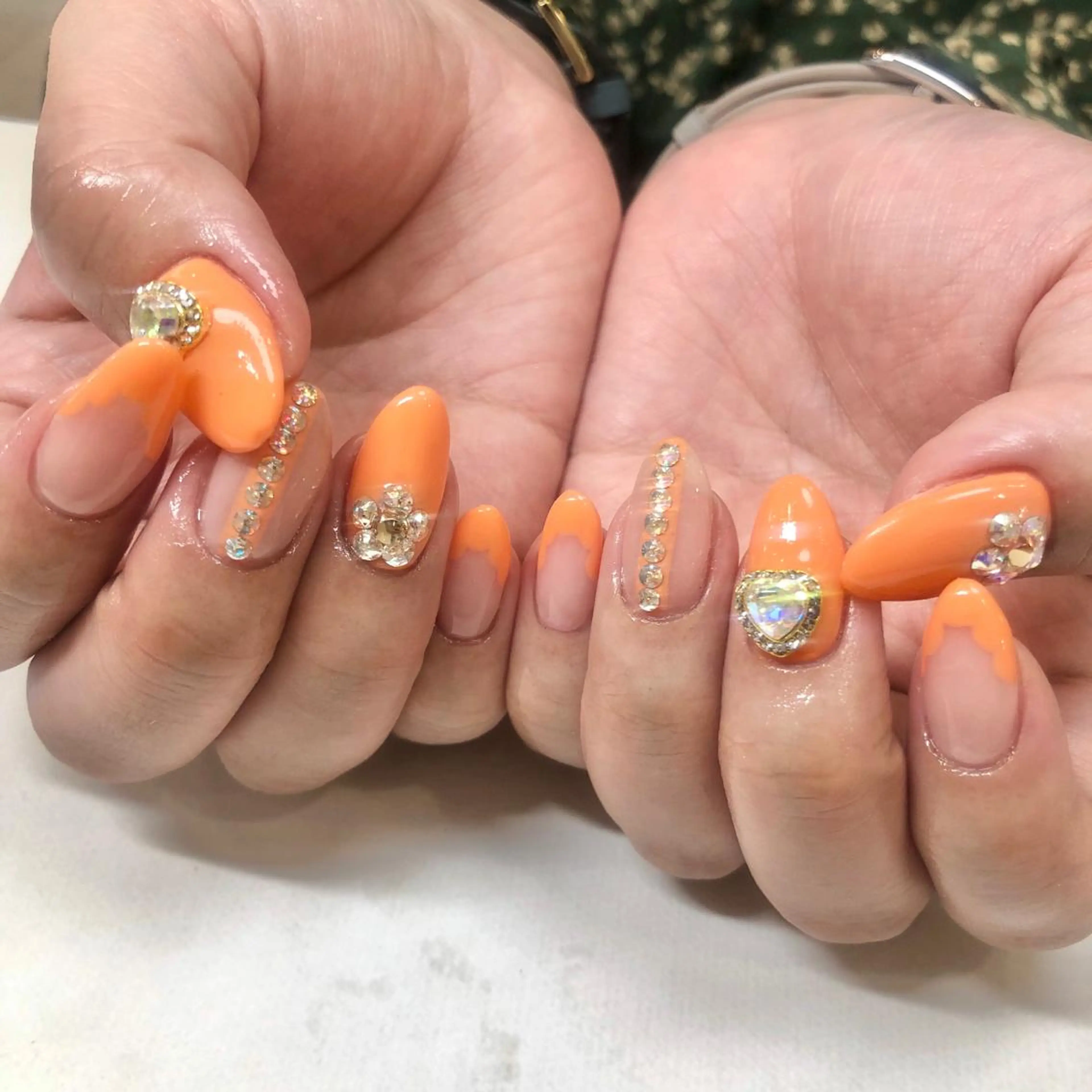 ネイル フレンチネイル 🎀AYAKO 🎀中韓ネイルのネイルデザイン