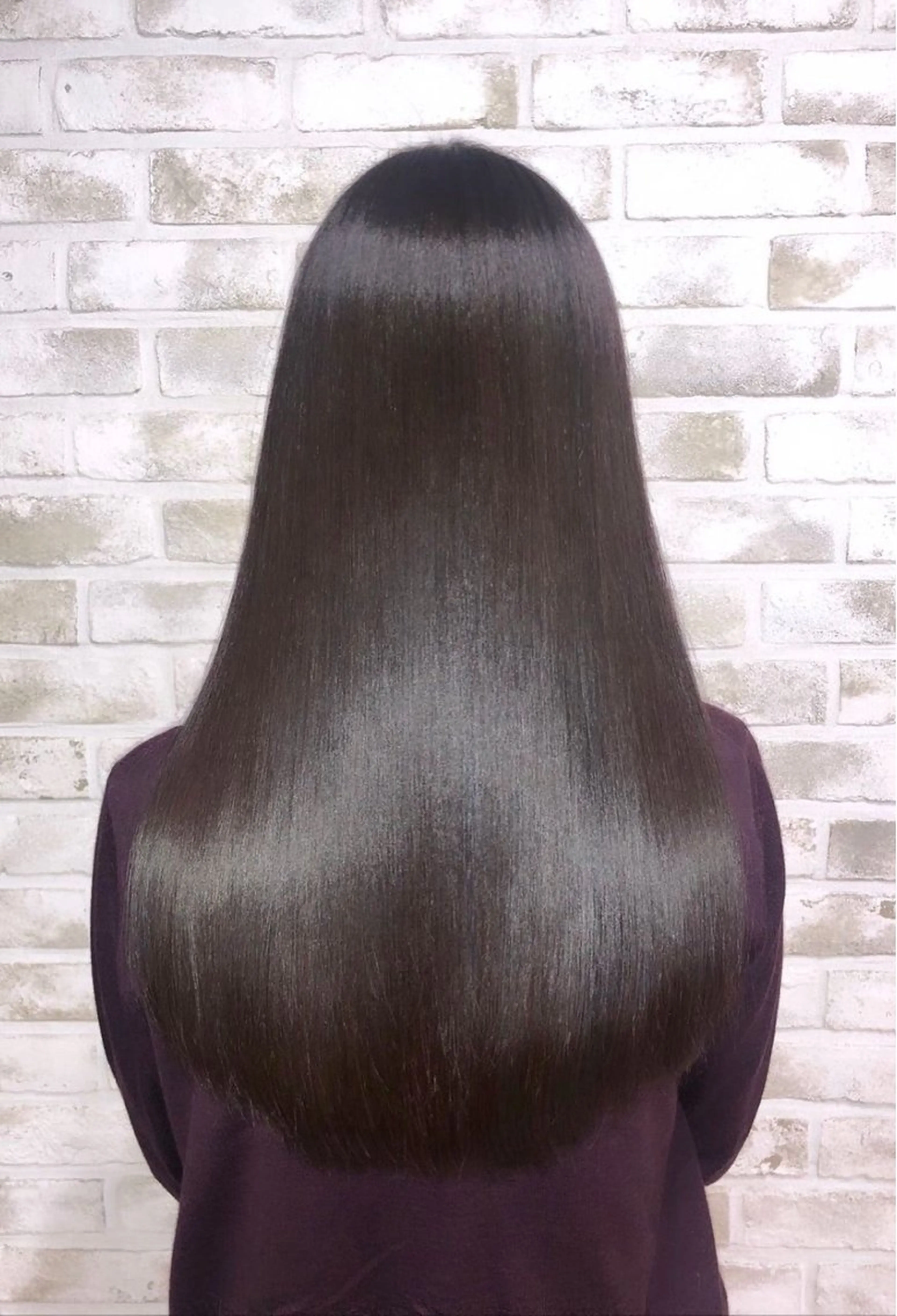 ロング トリートメント ノンジアミンカラー /白髪染め　あべのヘアスタイル