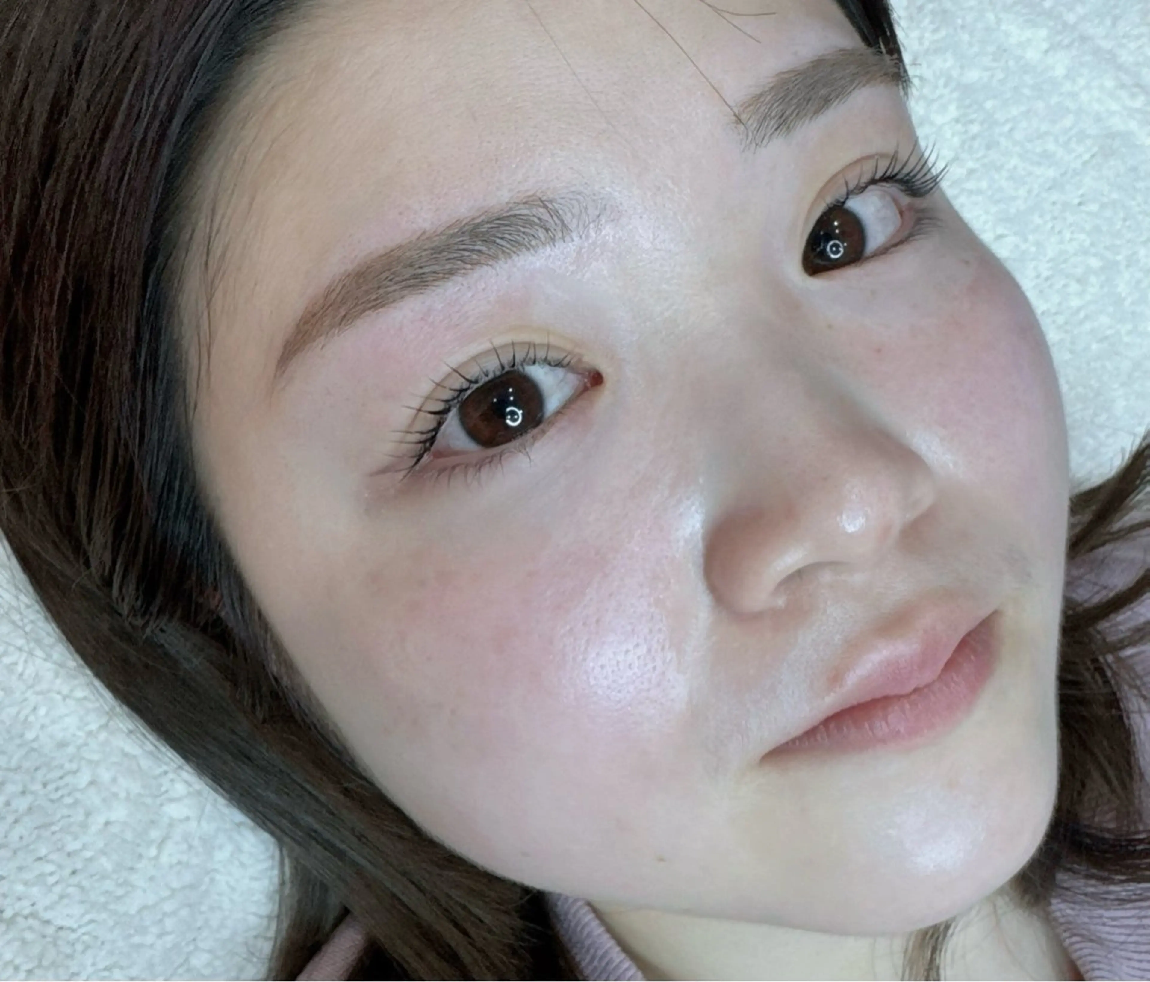 眉スタイリング×ラッシュリフトのお得なメニュー！目元を一気にかわいく🫧の写真