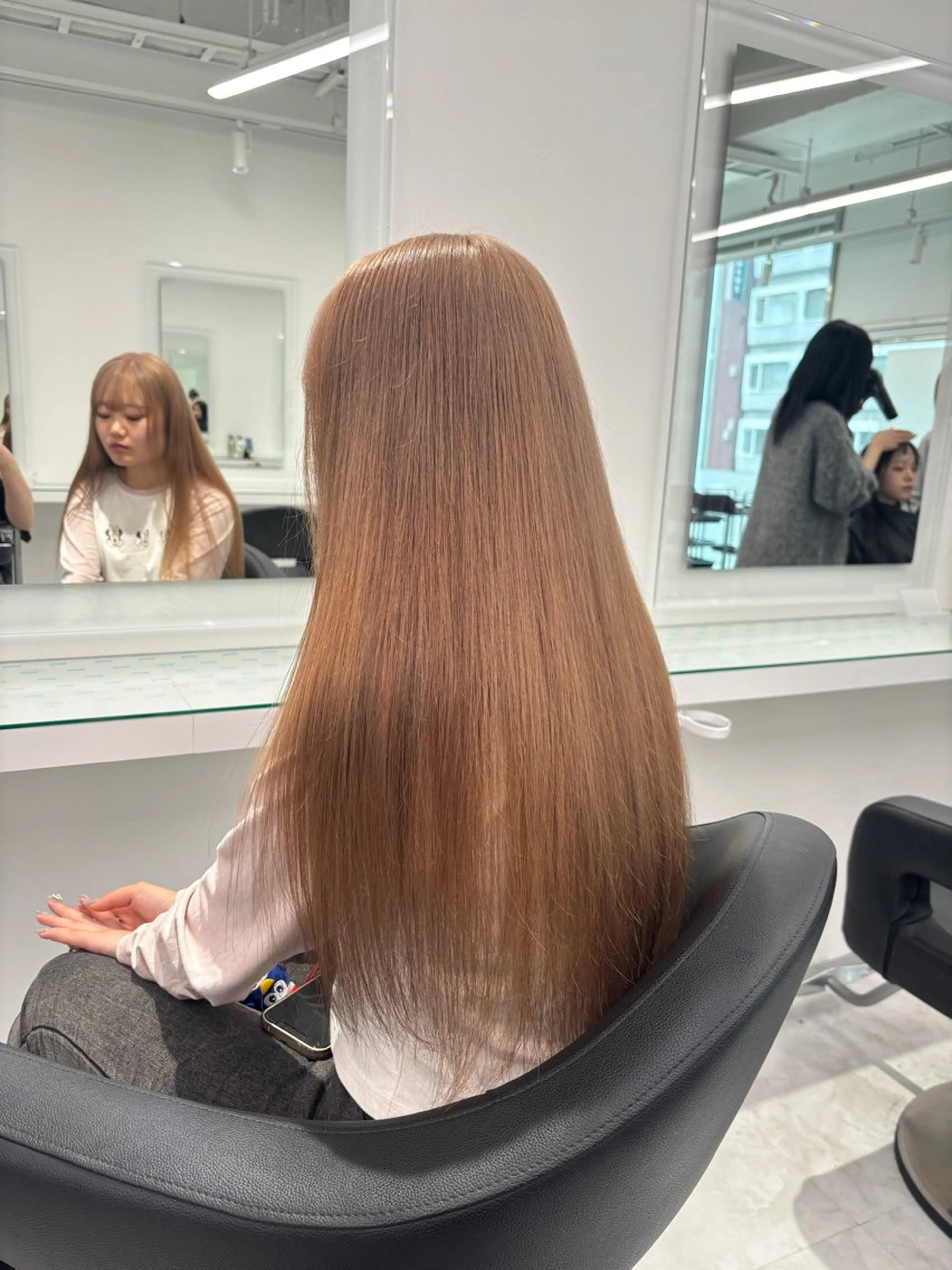 ロング カラー 💖ミルクティー💖 あかり💖のヘアスタイル