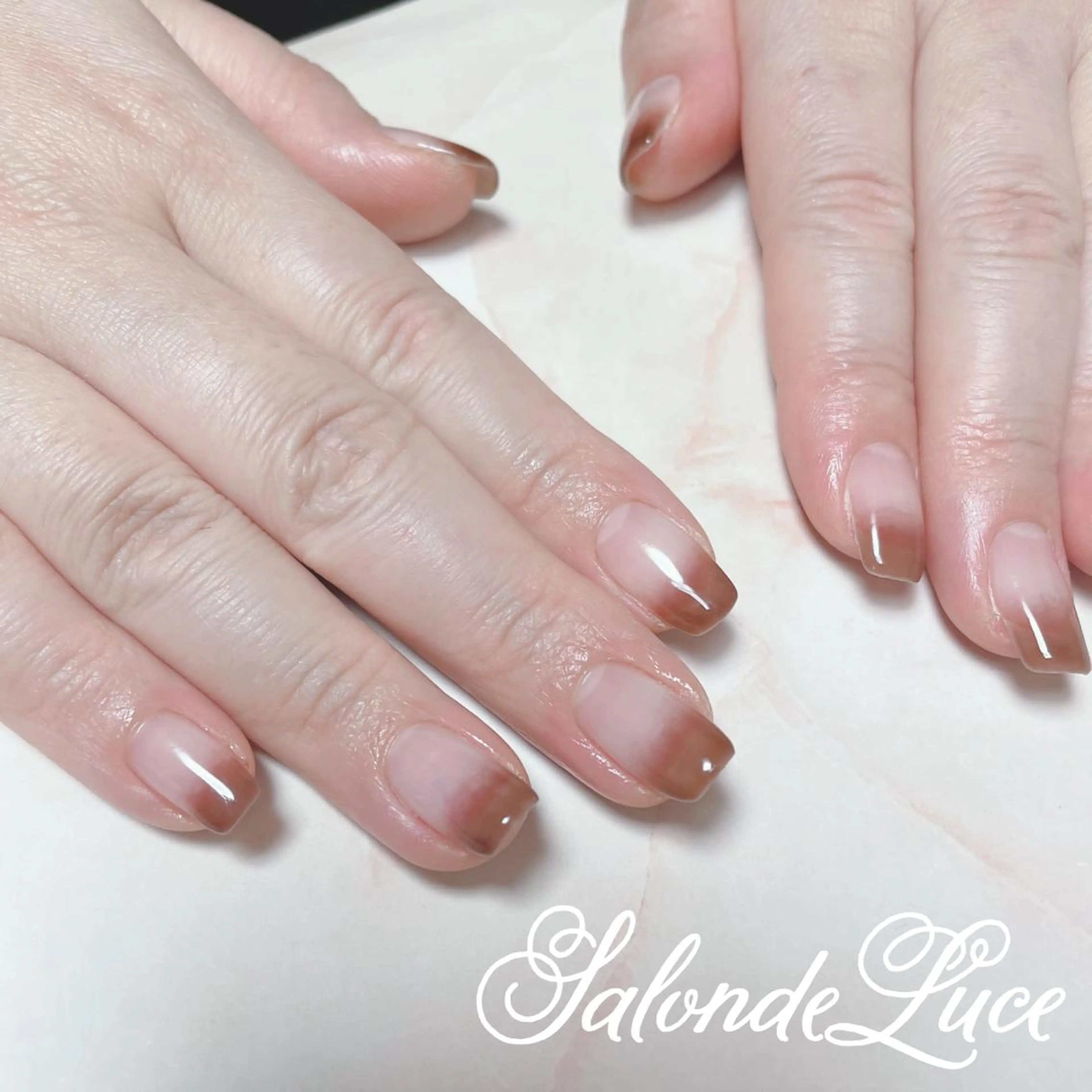 ネイル グラデーション ハンドネイル Salon de Luceのネイルデザイン