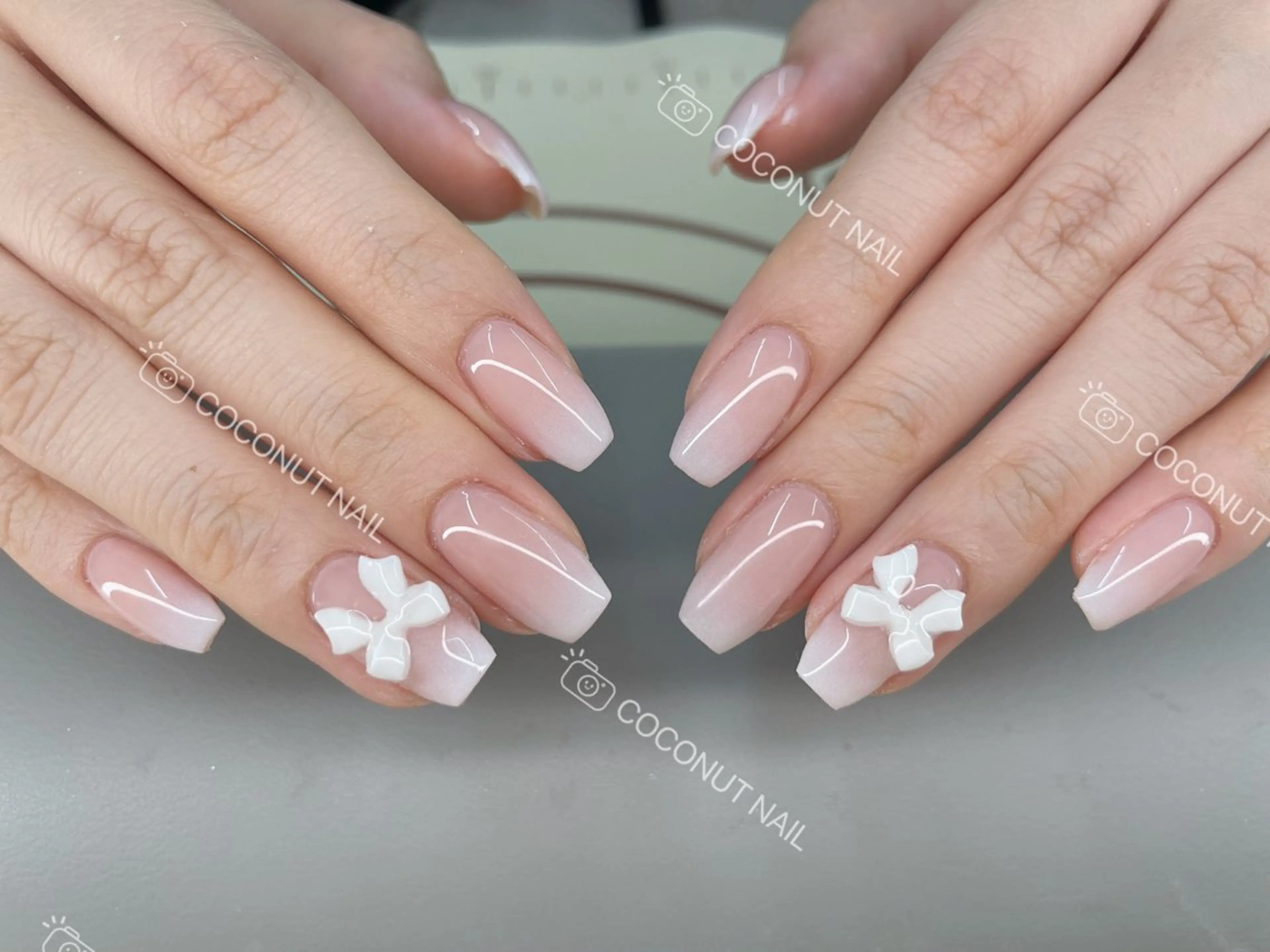ネイル ハンドネイル 神田 ココナッツのネイルデザイン