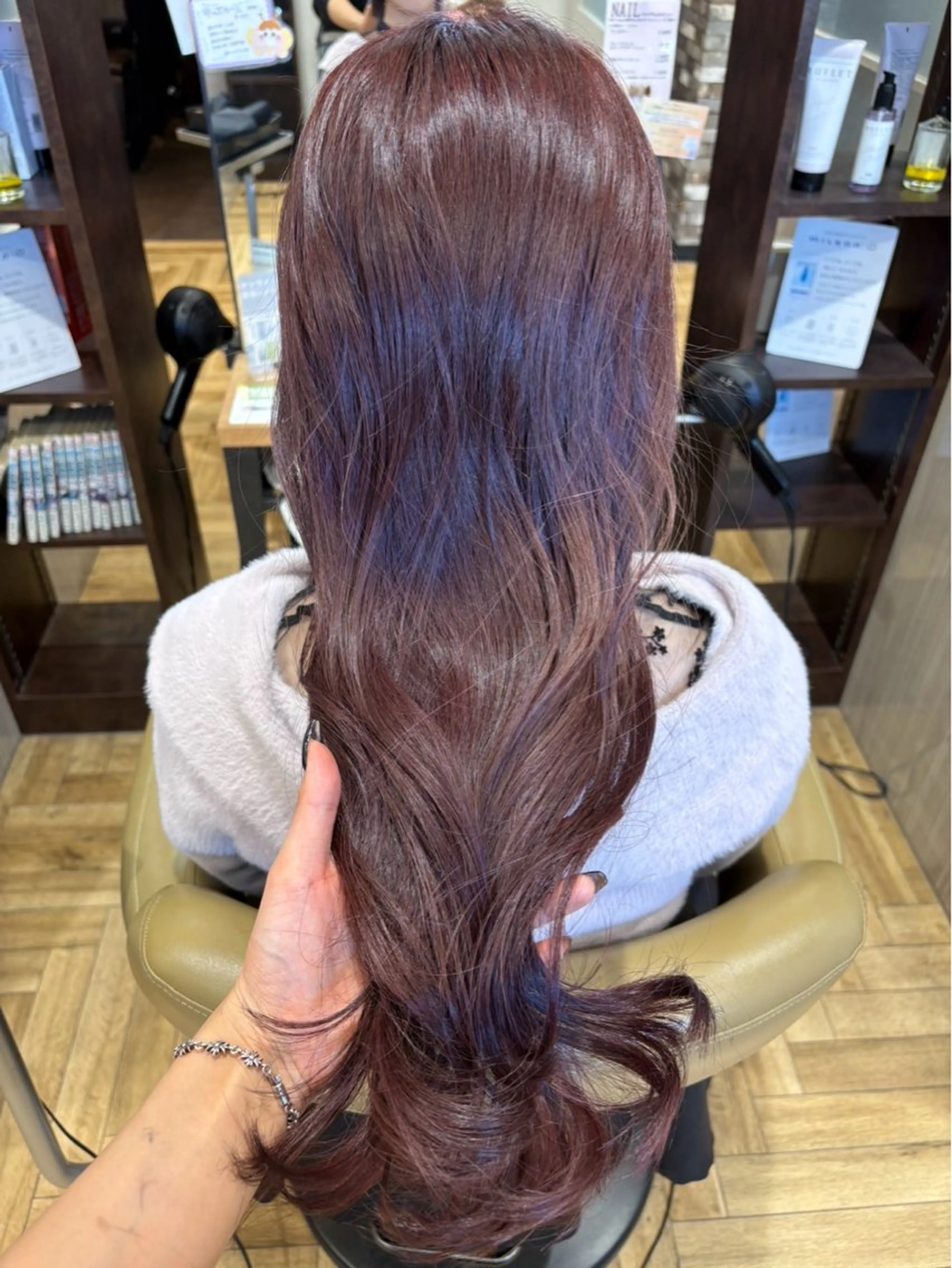 カラー ヘアカラー 木村 綺音のヘアスタイル