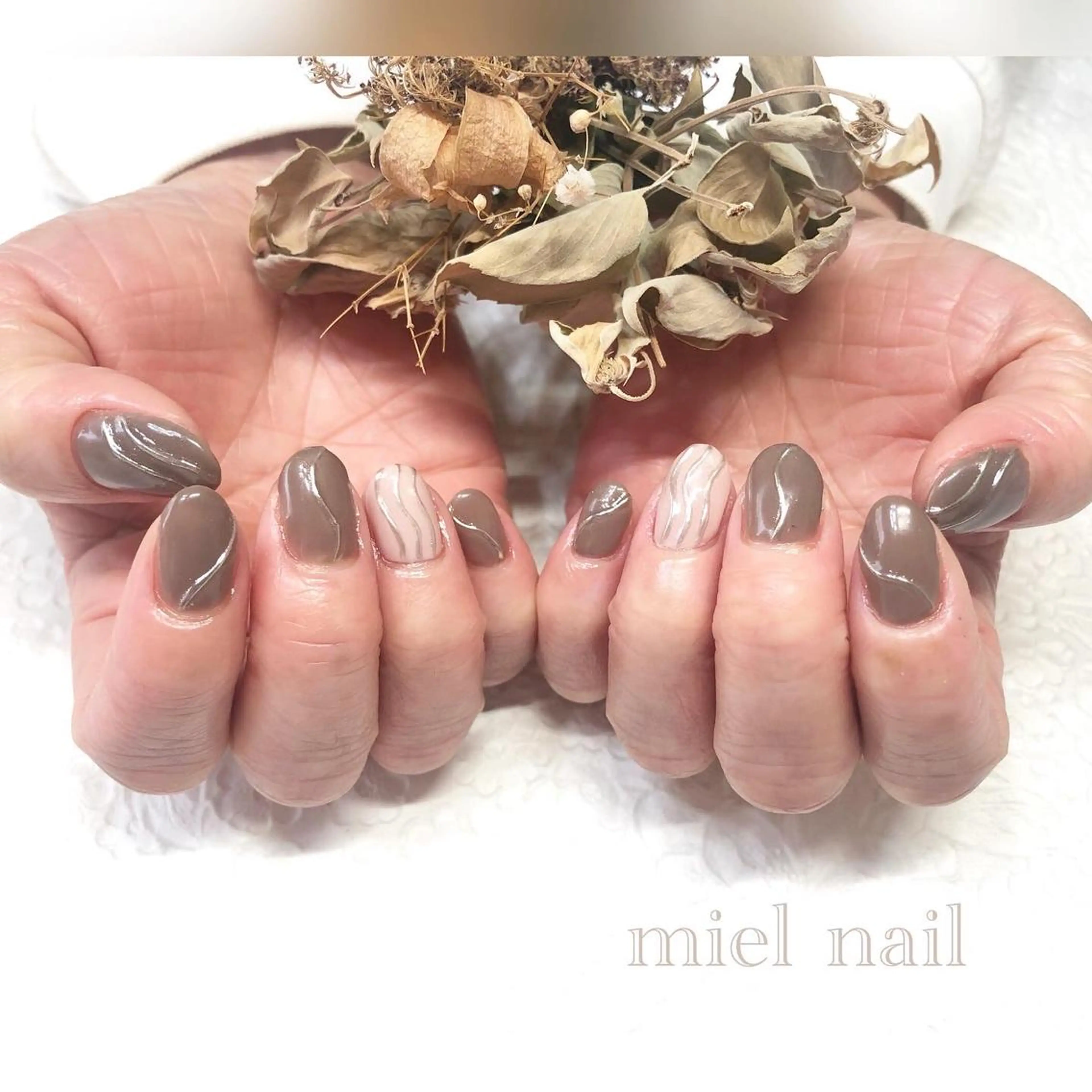 ネイル ハンドネイル miel nailのネイルデザイン