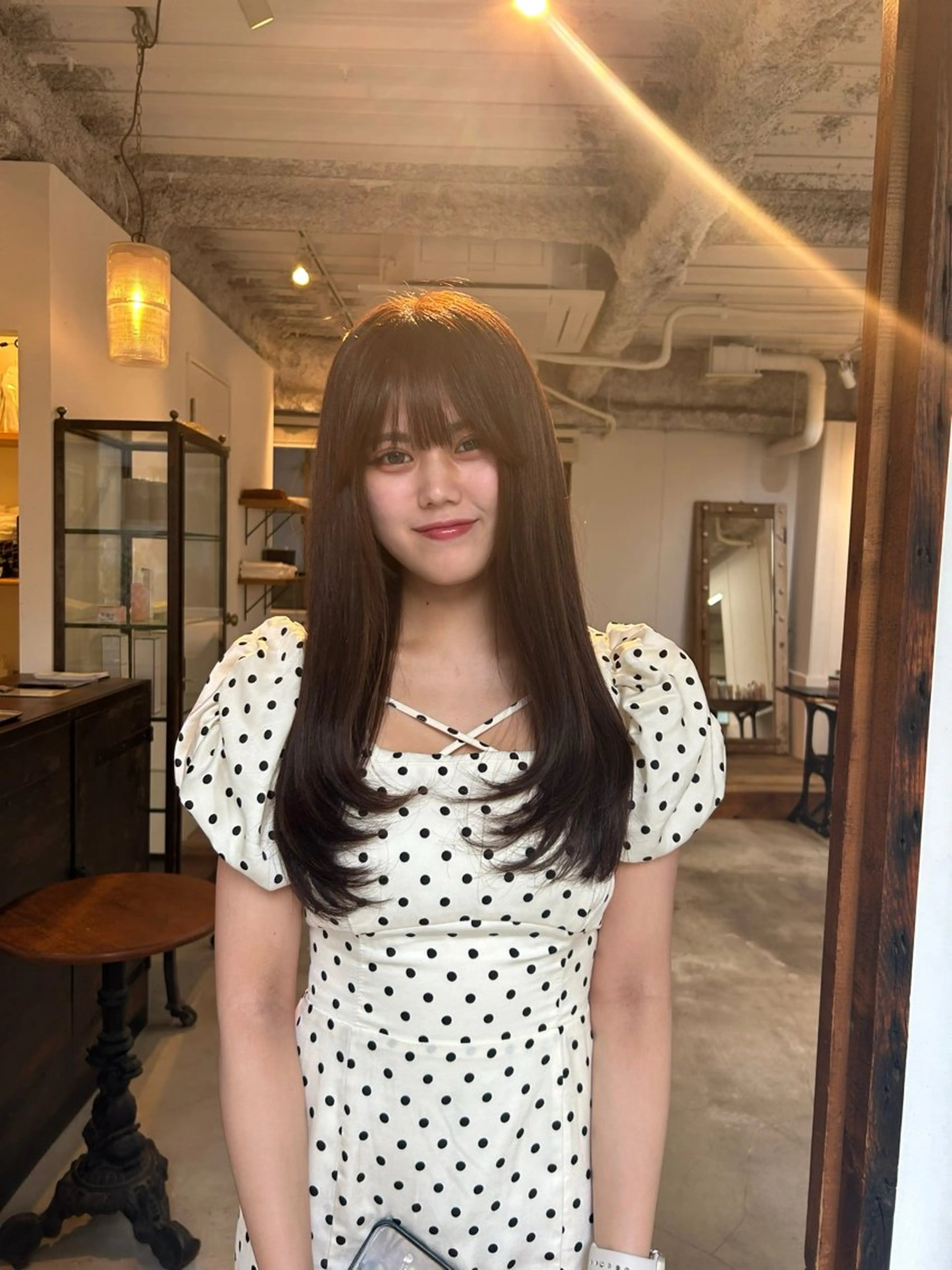 セミロング カラー レイヤーカット ローレイヤー カウチ池袋所属・kauti佐々木絢 ショートカット募集中のヘアスタイル