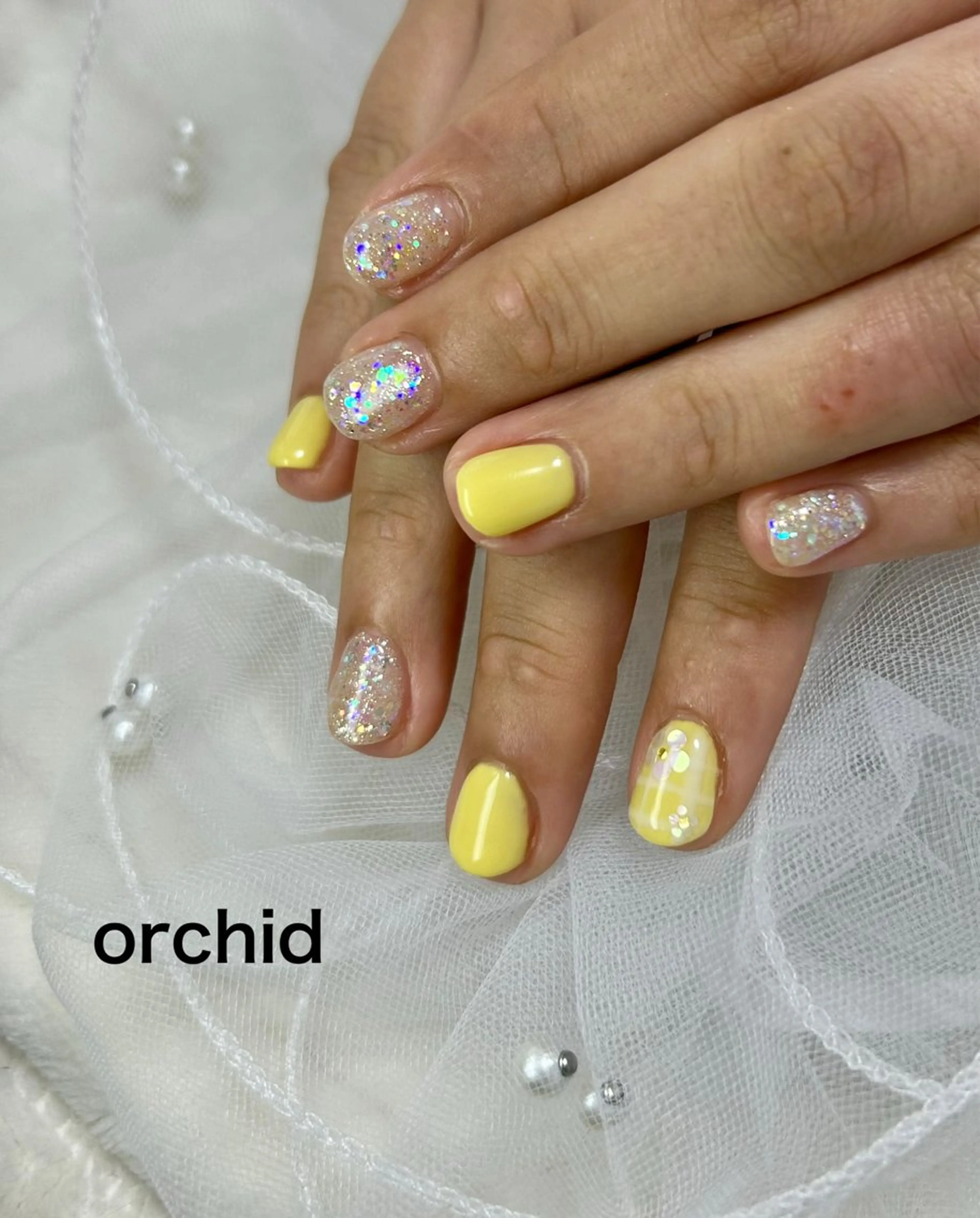 ネイル orchid ♡オーキッドのネイルデザイン