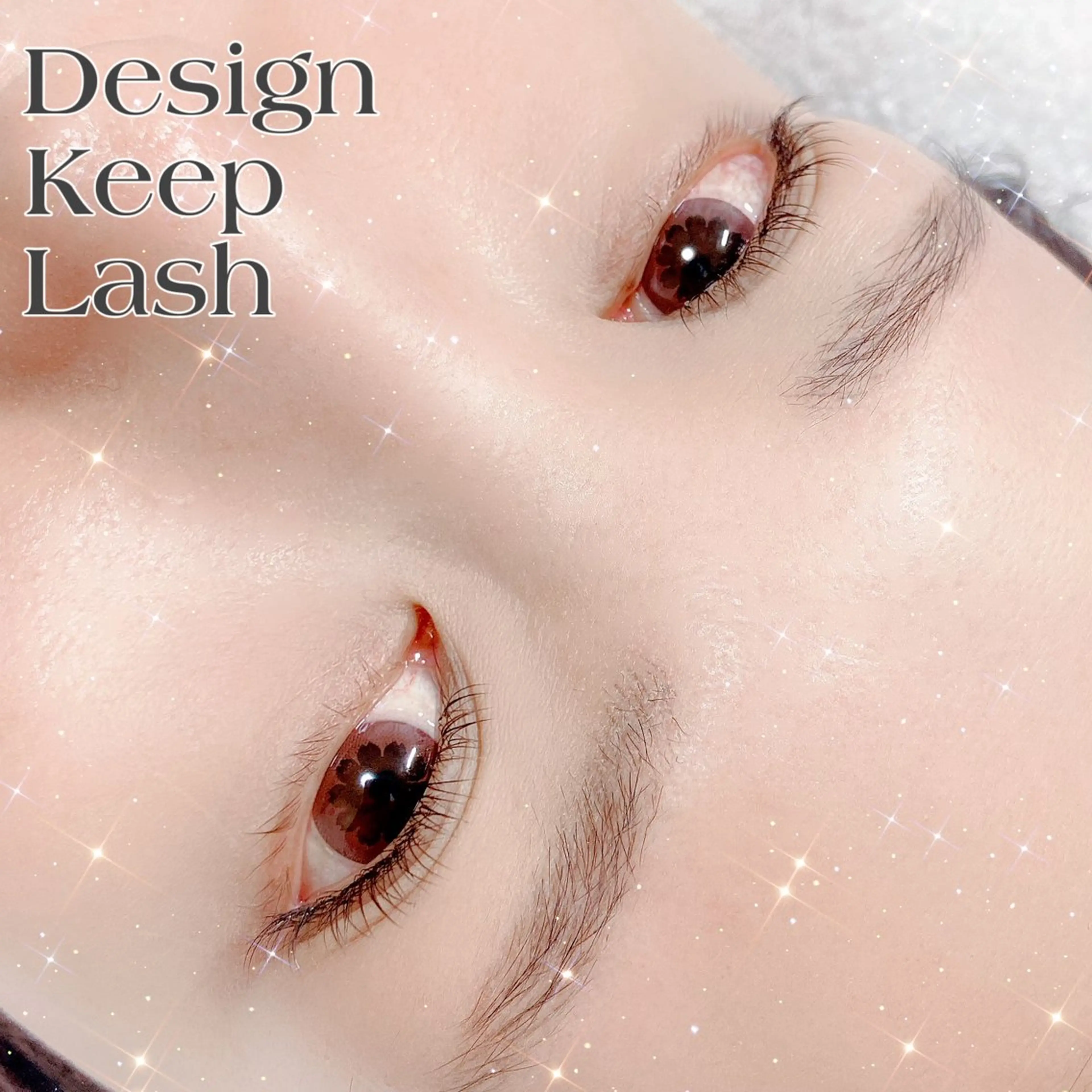 マツエク・マツパ カラーマツエク ナチュラル LEDまつえく専門店 Bambiのマツエク・マツパデザイン