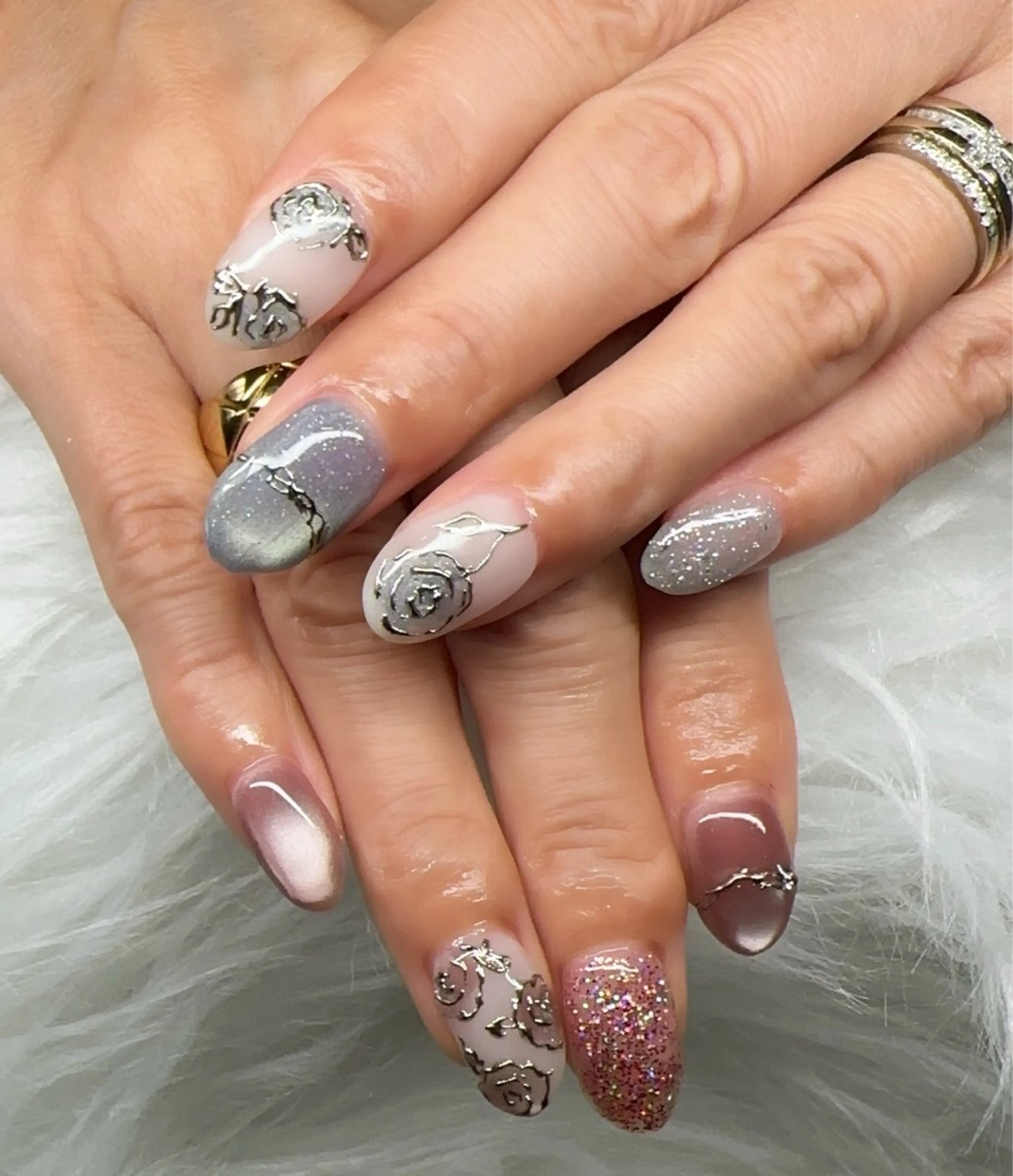 ネイル ハンドネイル nail salon OnRのネイルデザイン