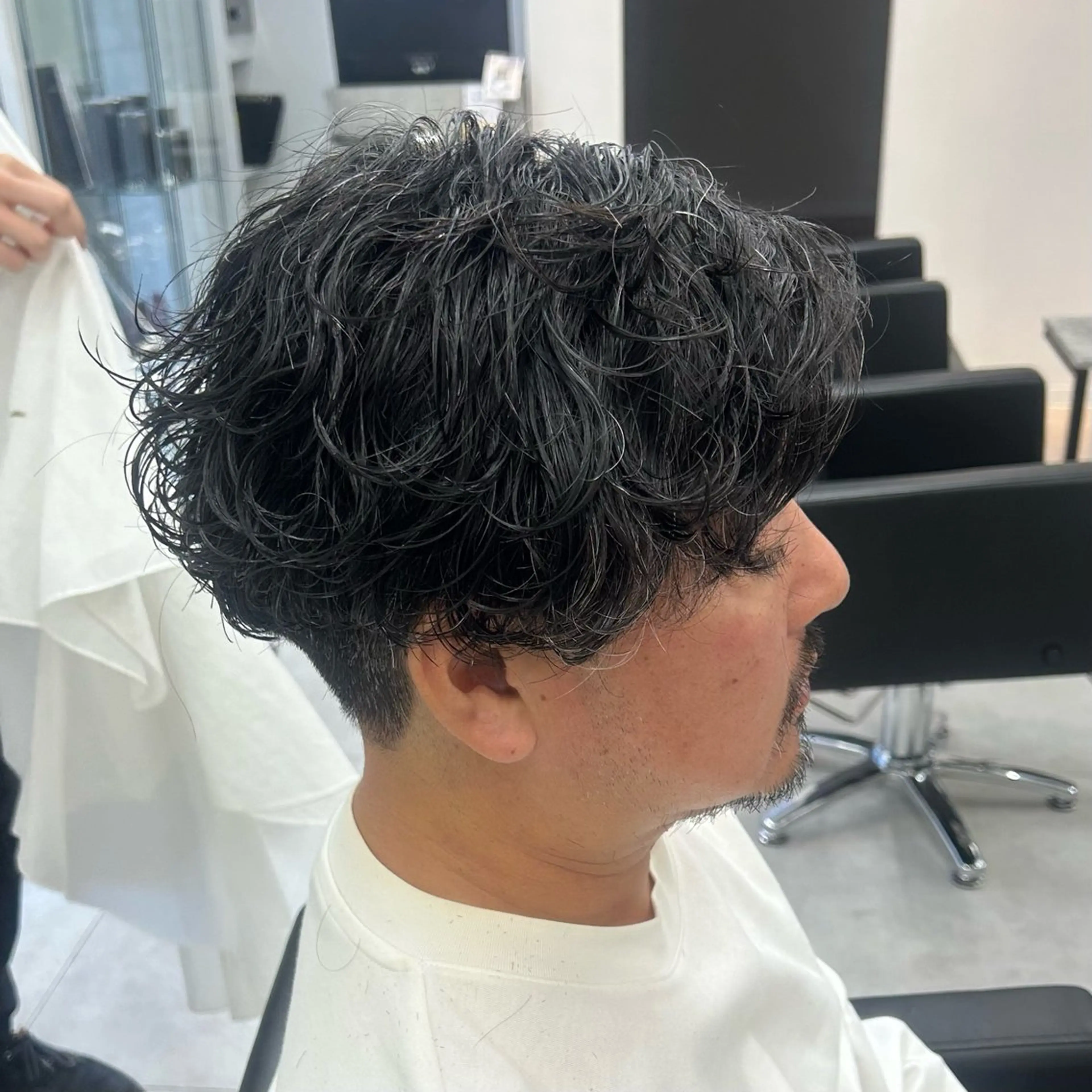 ショート パーマ メンズ メンズパーマ カット パーマ 女性目線で作るメンズ パーマ☑️/Renaのヘアスタイル