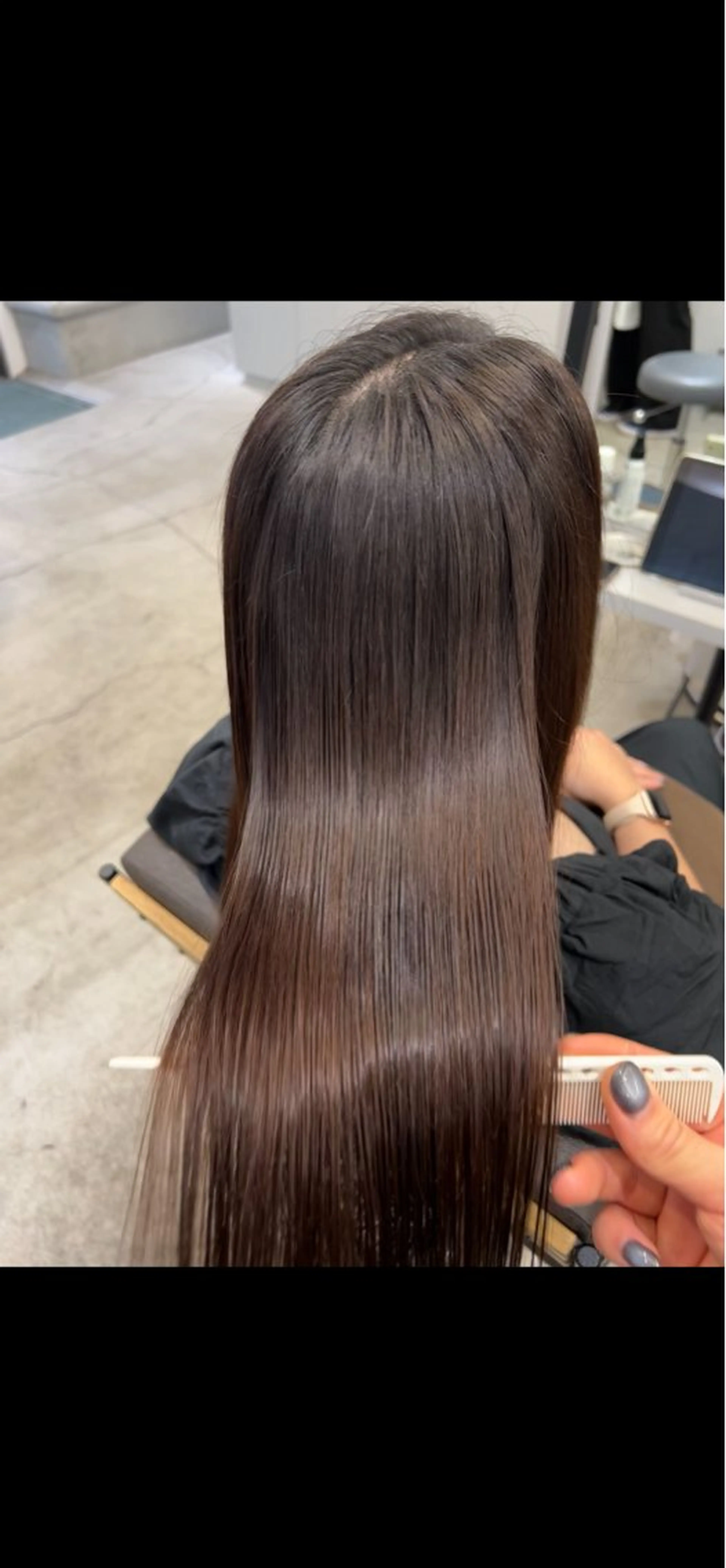 ロング 縮毛矯正 トリートメント ✨毛髪診断で絶対綺麗 ✨美髪艶髪専門✨高浪のヘアスタイル