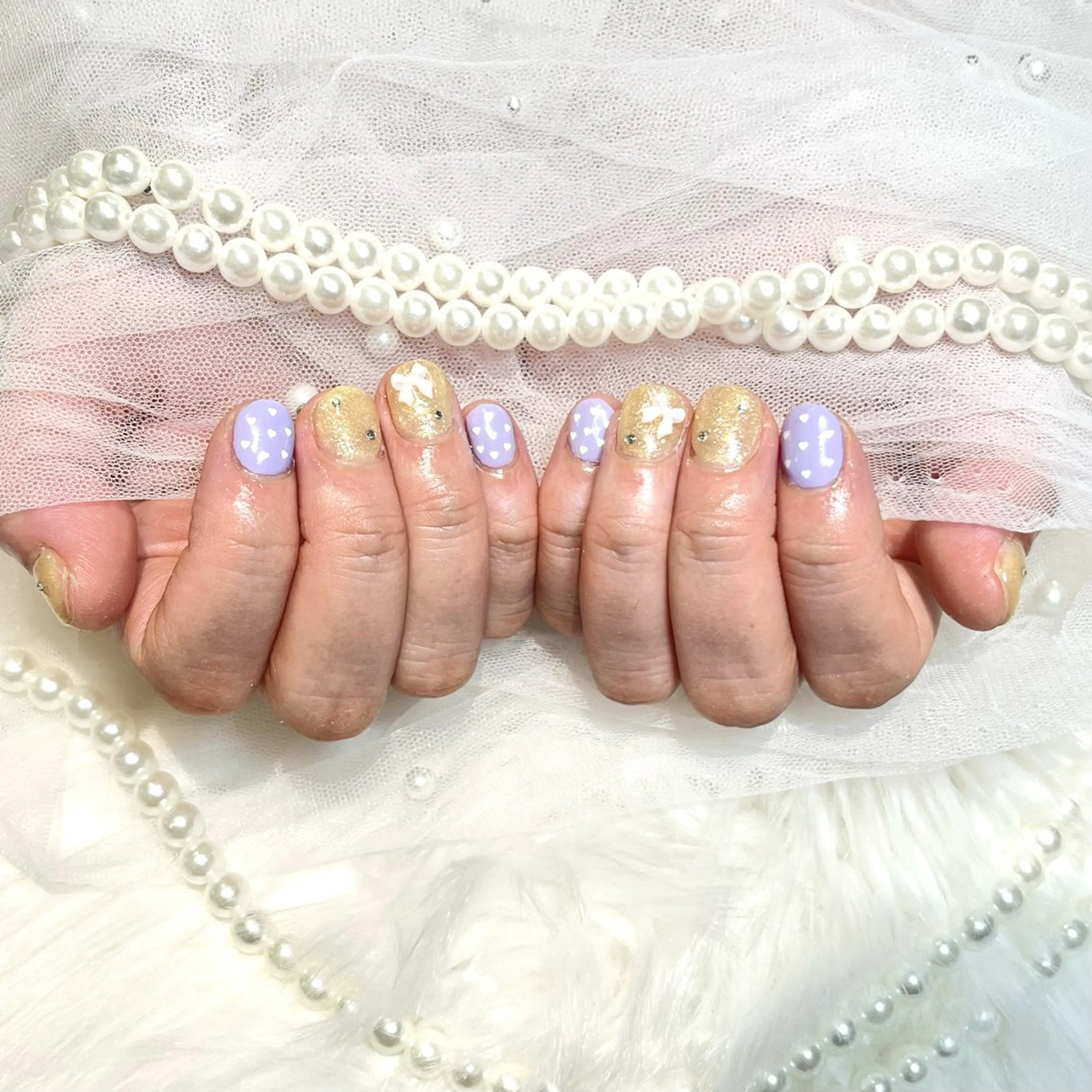 ネイル ハンドネイル WISTERIA saraのネイルデザイン