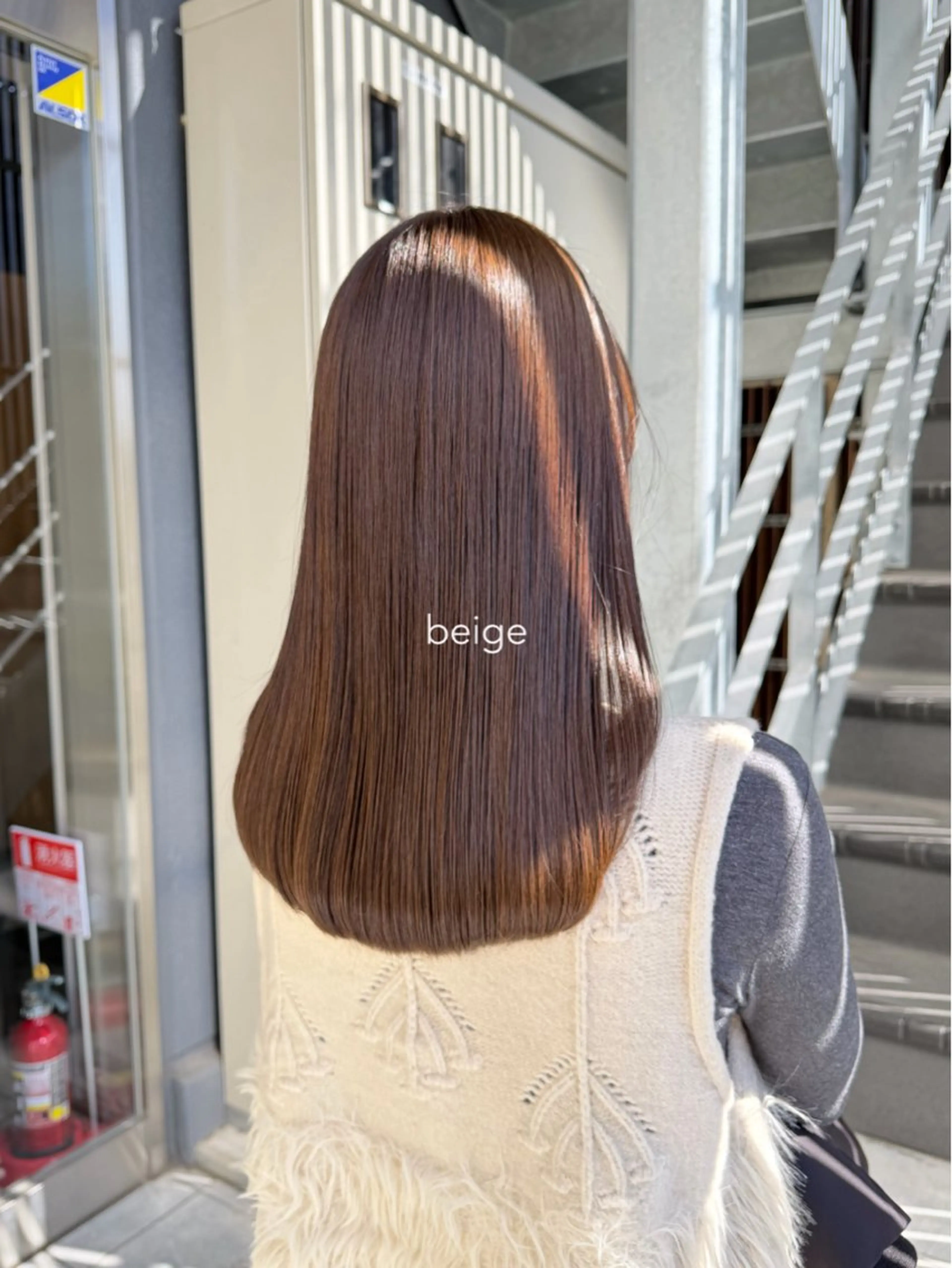 ロング ヘアカラー トリートメント 髪質改善/透明感カラ ー🫧/YUIKAのヘアスタイル