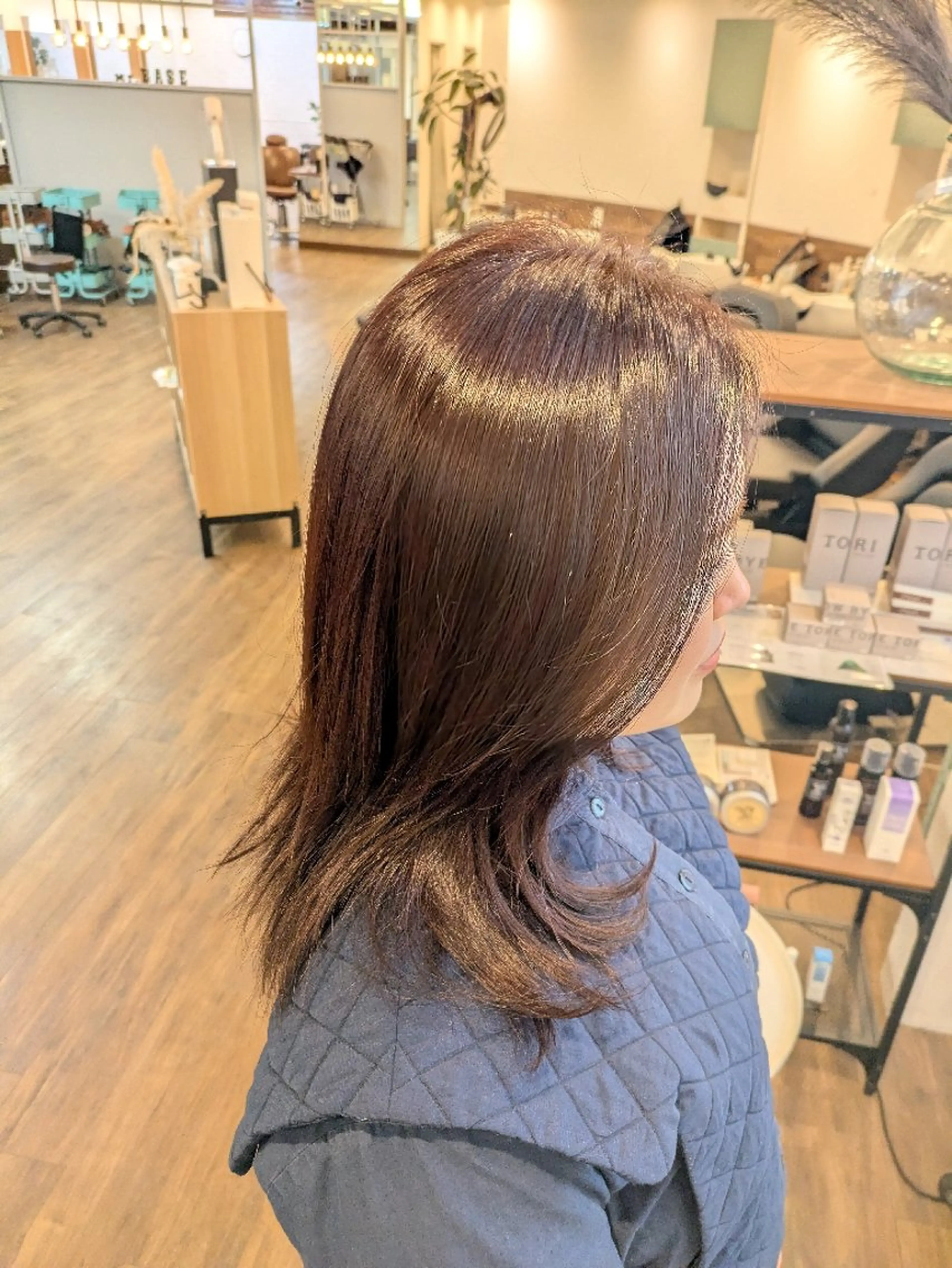 カラー ヘアカラー 束感まつぱ🥑🤍 NATUKI🤍のマツエク・マツパデザイン