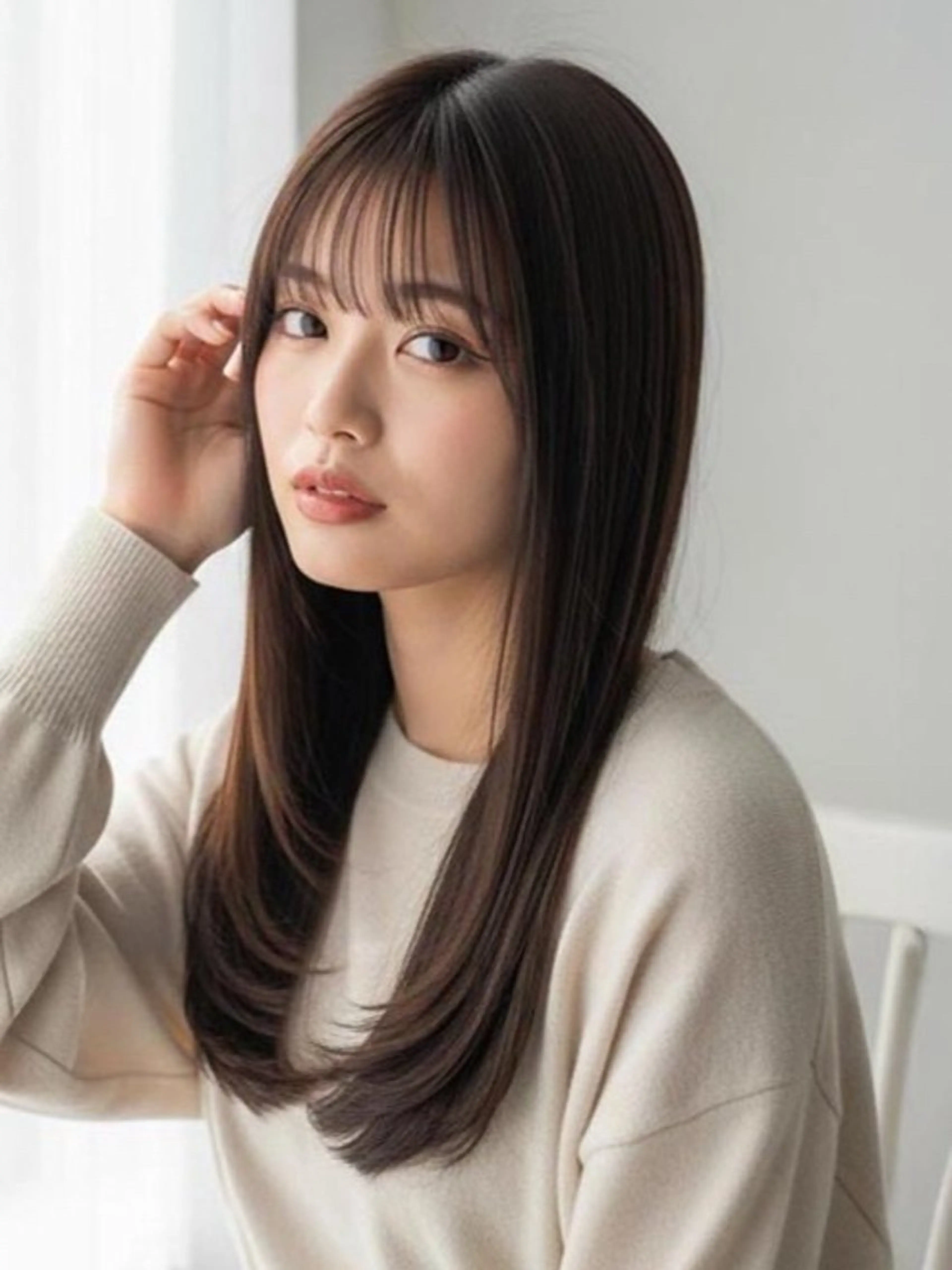 カラー Helena ゆかのヘアスタイル